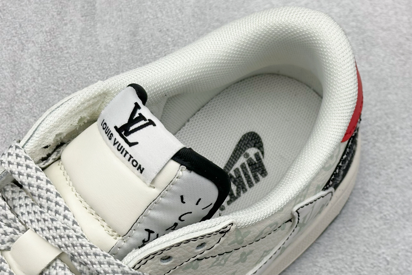 280 XC版Travis Scott x Fragment Design x Air Jordan 1 Low SP AJ1 乔1联名 米黑牛仔 低帮文化休闲板鞋 CX5050-Y28