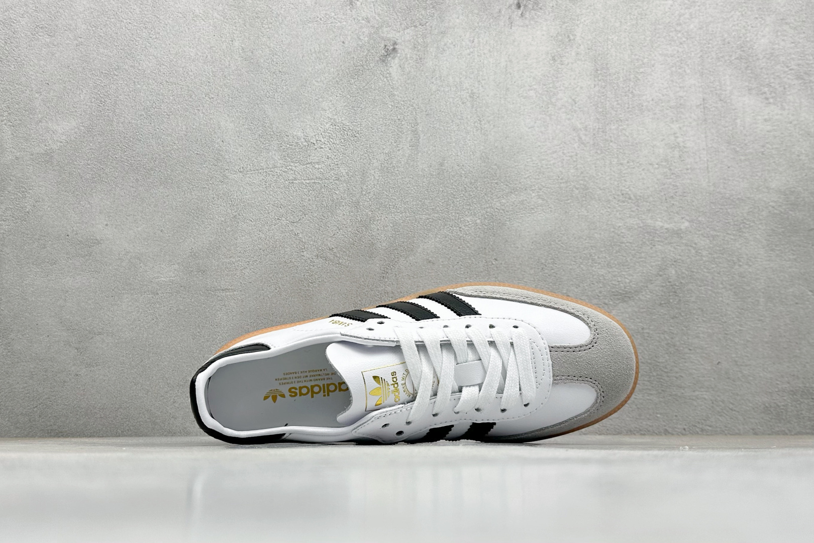 Adidas originals Samba 白黑 IF0642