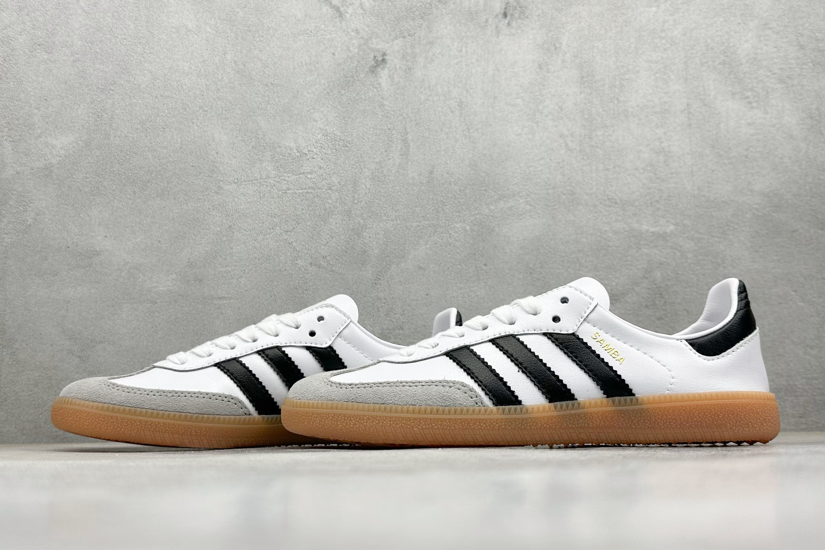 Adidas originals Samba 白黑 IF0642