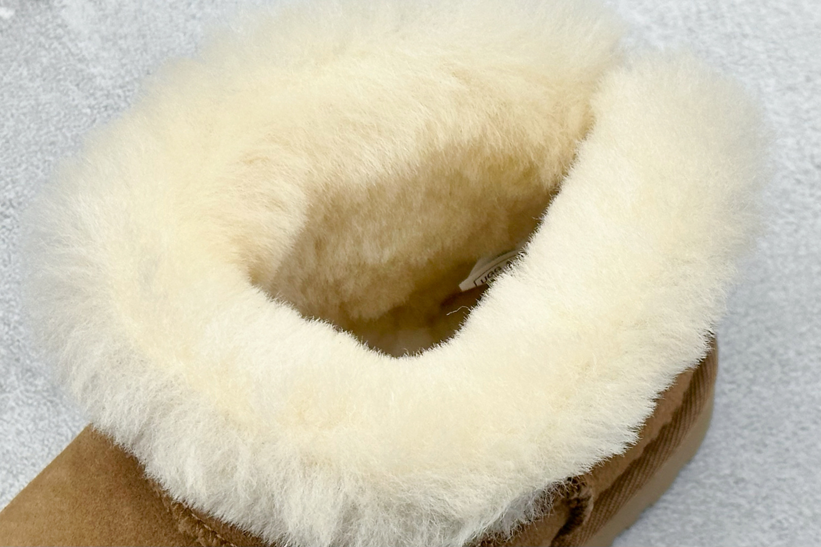 UGG 塔斯林迷你雪地靴 民族风女鞋官网25新款织带雪地靴经典 栗色 沙色 1174496