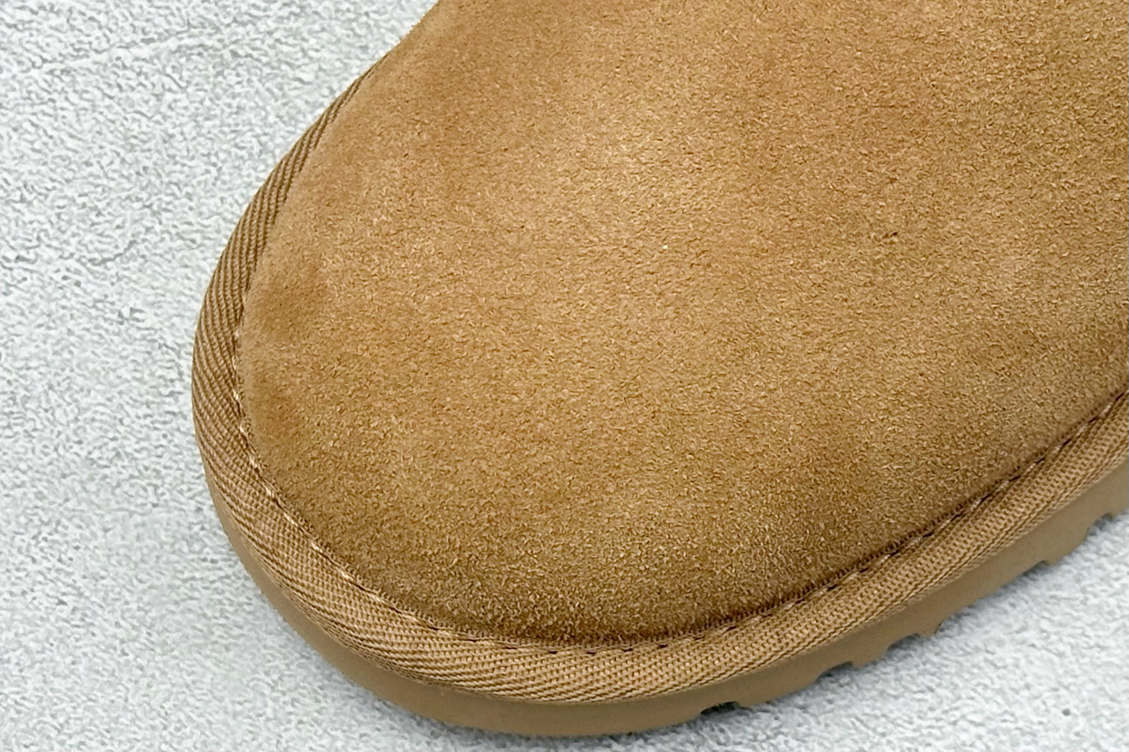 UGG 塔斯林迷你雪地靴 民族风女鞋官网25新款织带雪地靴经典 栗色 沙色 1174496