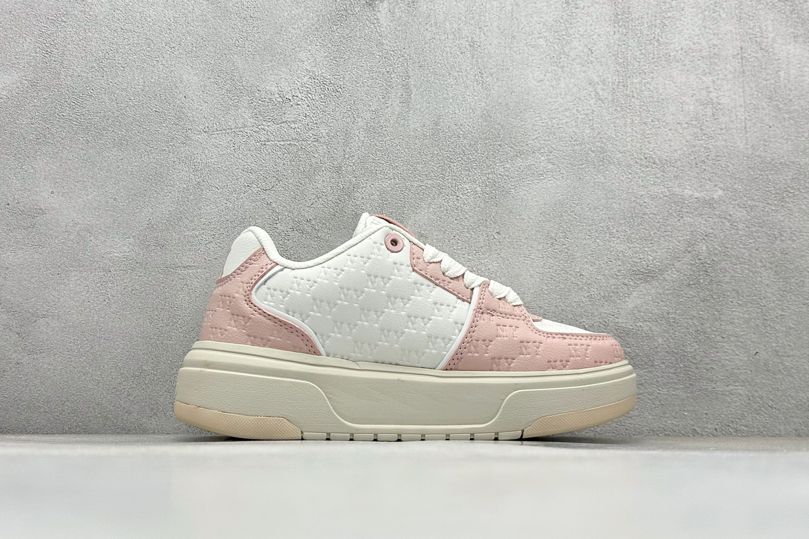 NY平台订单 MLB Chunky Liner 学长鞋系列低帮老爹风轻量增高厚底百搭休闲运动慢跑鞋 3ASXE035N