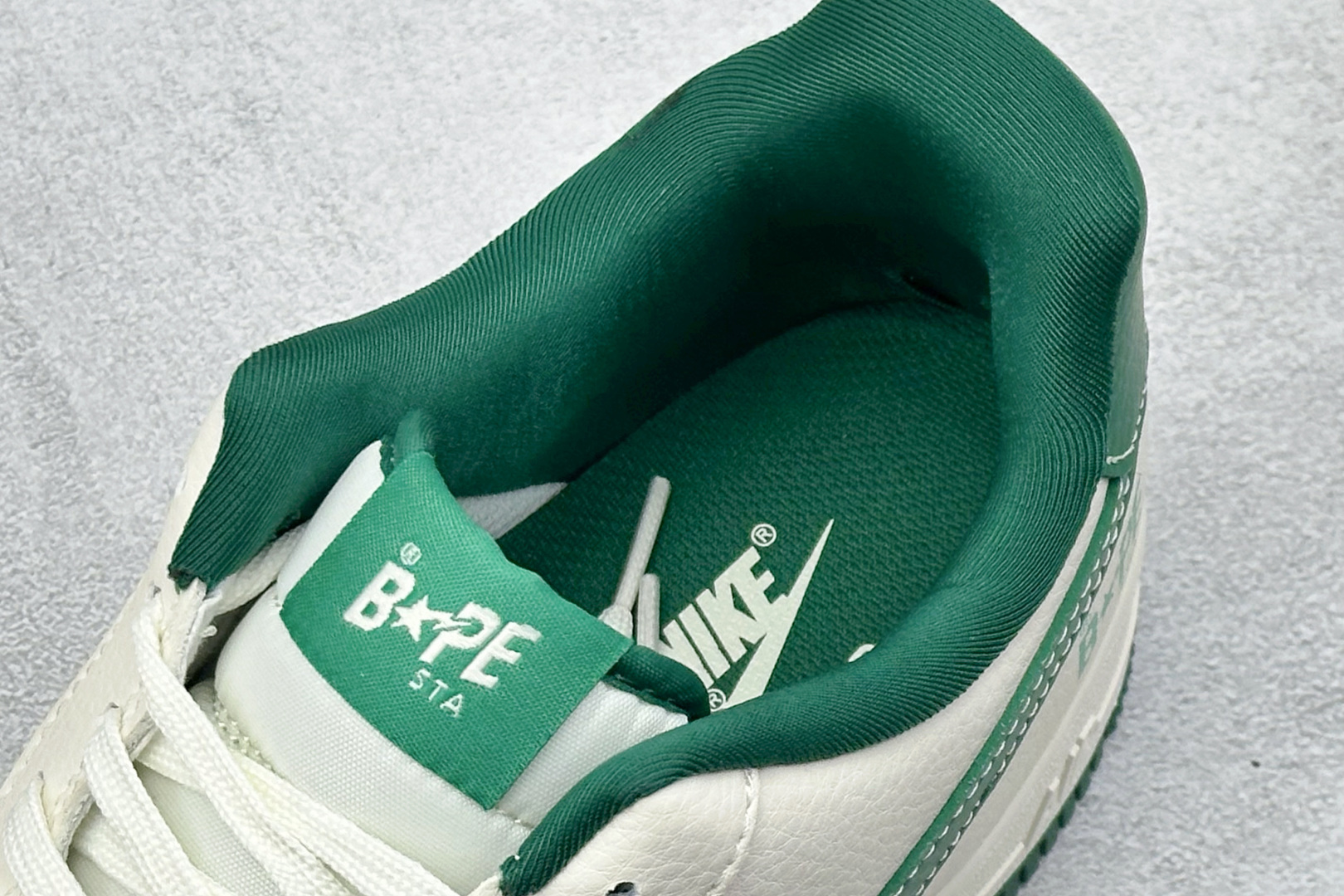 SC版Nike Air Force 1'07 Low BAPE联名 奶白薄荷 空军一号低帮休闲板鞋 DK0188-089