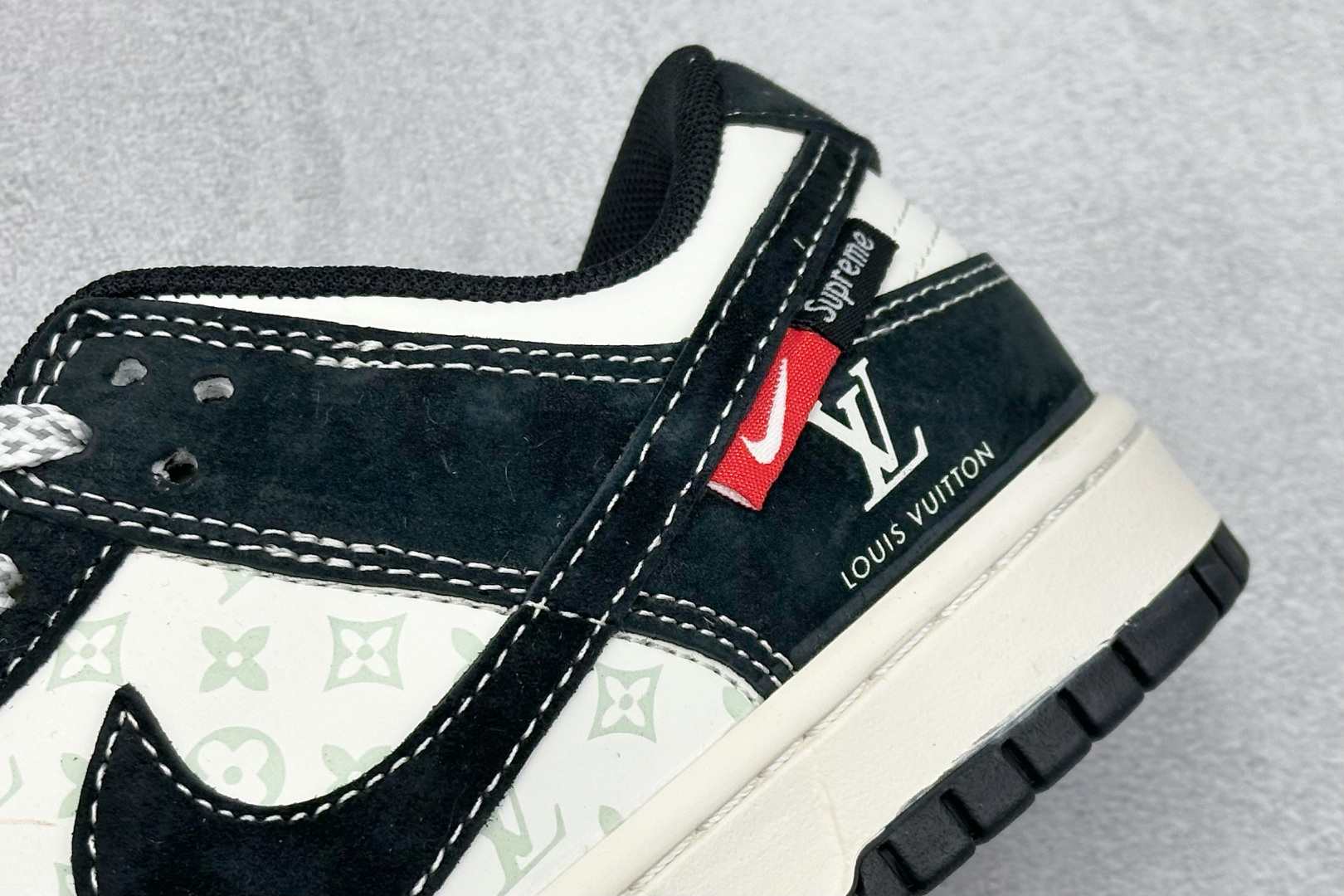 280 XC版Nike SB Dunk Low“LV联名——熊猫信花” 周年高端定制 低帮休闲板鞋 CX5050-Y12