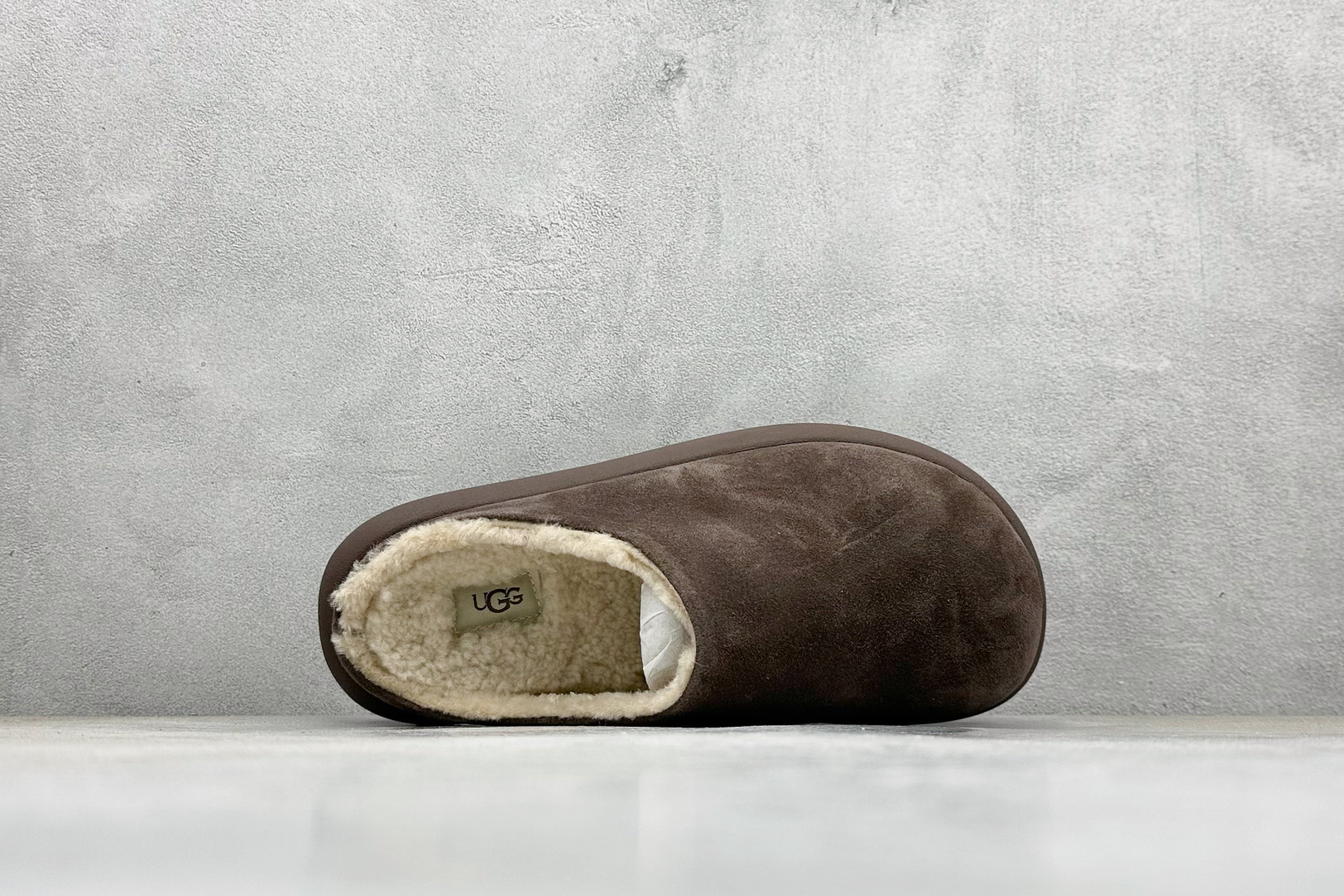 220 UGG Elea Slip-On 舒适简约 橡胶底 加绒防磨包头拖鞋 101618-1