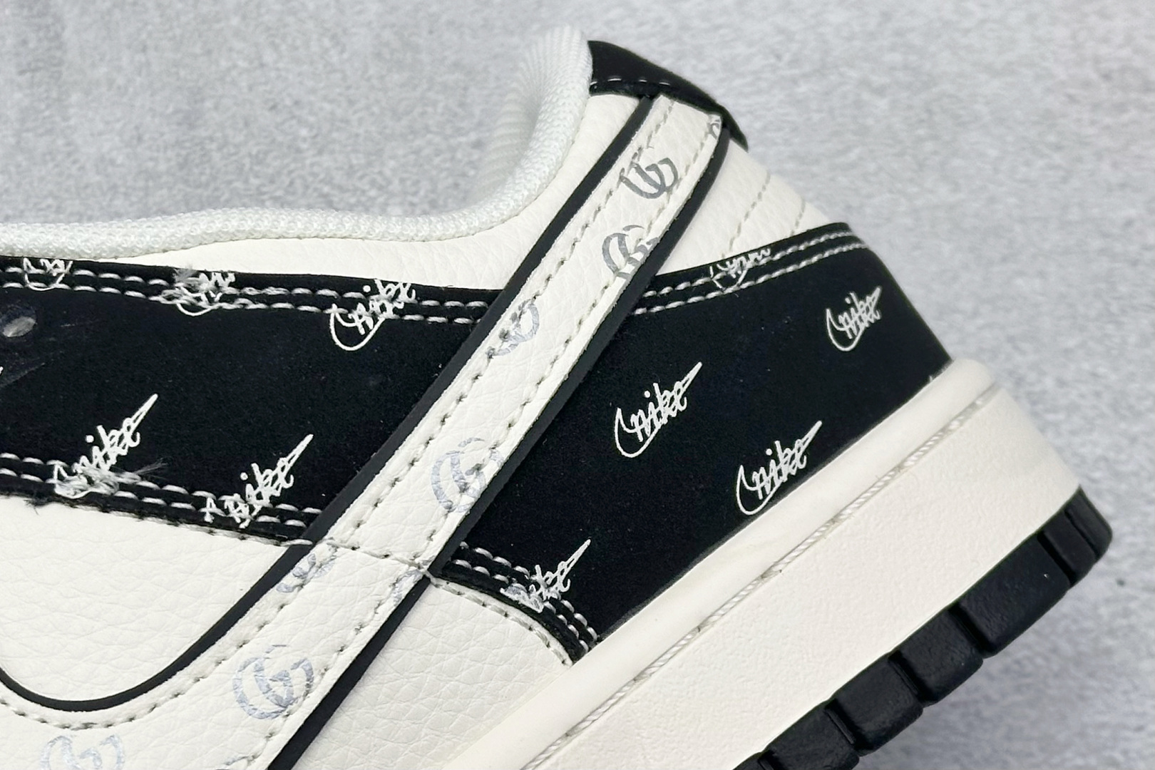 280 Nike SB Dunk Low 古驰联名 黑白熊猫 周年高端定制 低帮休闲板鞋 JP1628-021