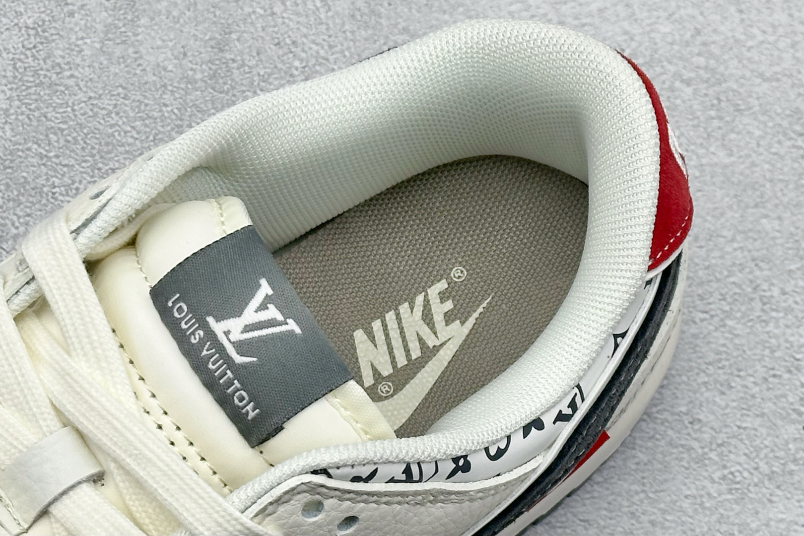 Nike SB Dunk Low x Louis Vuitton 白灰 HT5088-608