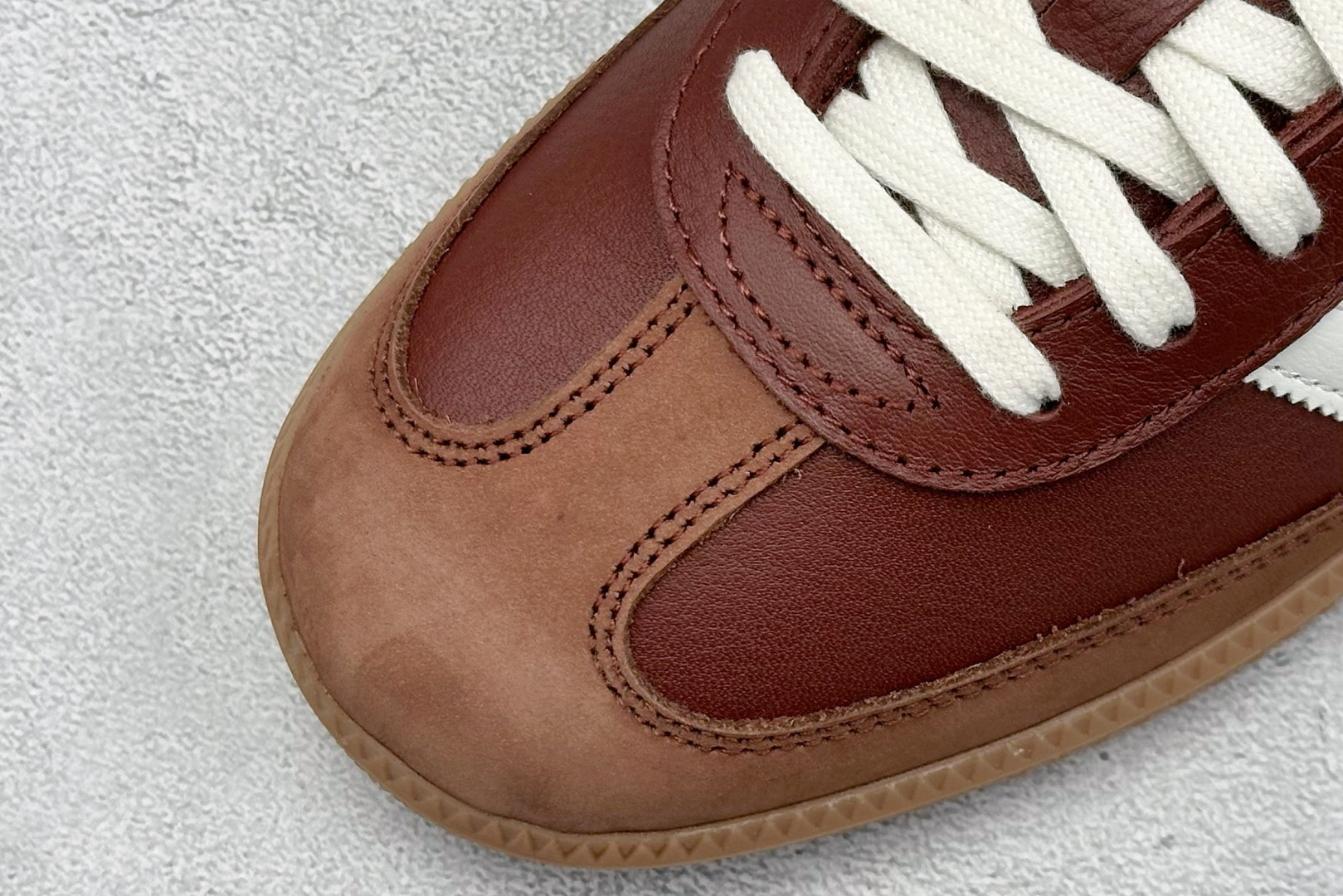 RS头层Adidas Samba OG阿迪三叶草休闲板鞋#原厂原数据版型 皮料切割干净无任何毛边 鞋型细