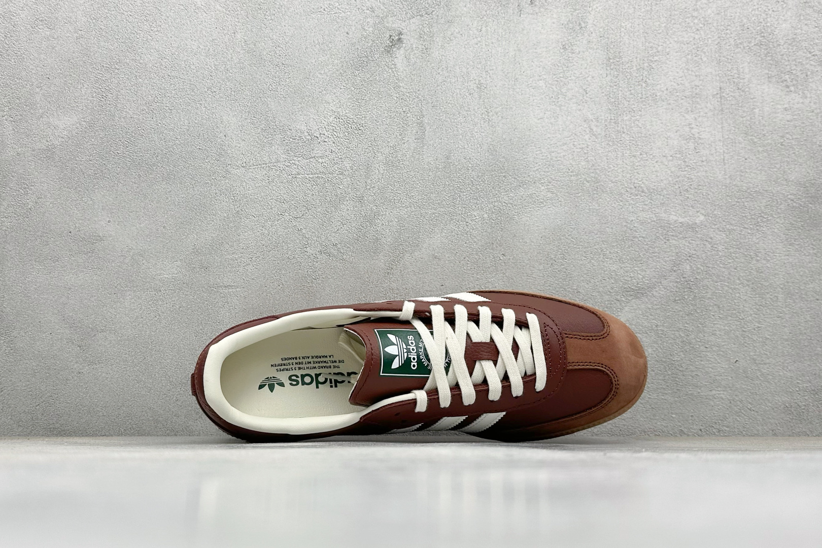 RS头层Adidas Samba OG阿迪三叶草休闲板鞋#原厂原数据版型 皮料切割干净无任何毛边 鞋型细