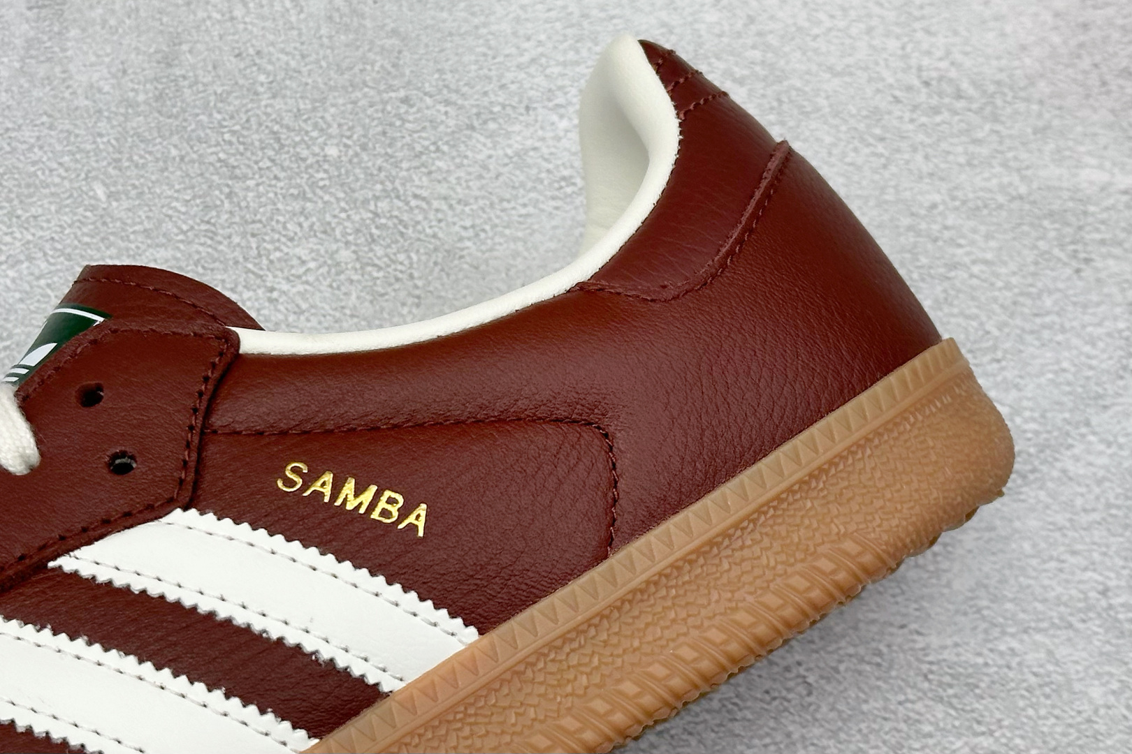 RS头层Adidas Samba OG阿迪三叶草休闲板鞋#原厂原数据版型 皮料切割干净无任何毛边 鞋型细