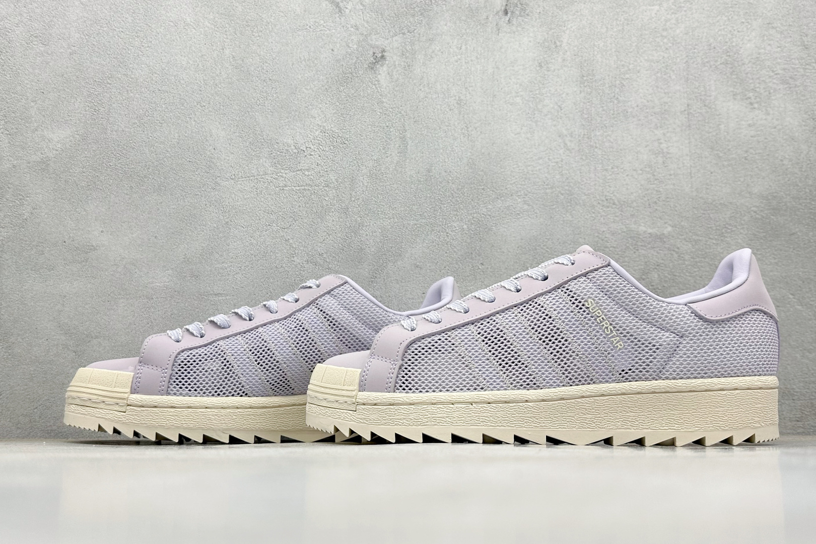 Clot x Adidas Super 陈冠希联名 贝壳头锯齿休闲板鞋 JS0891