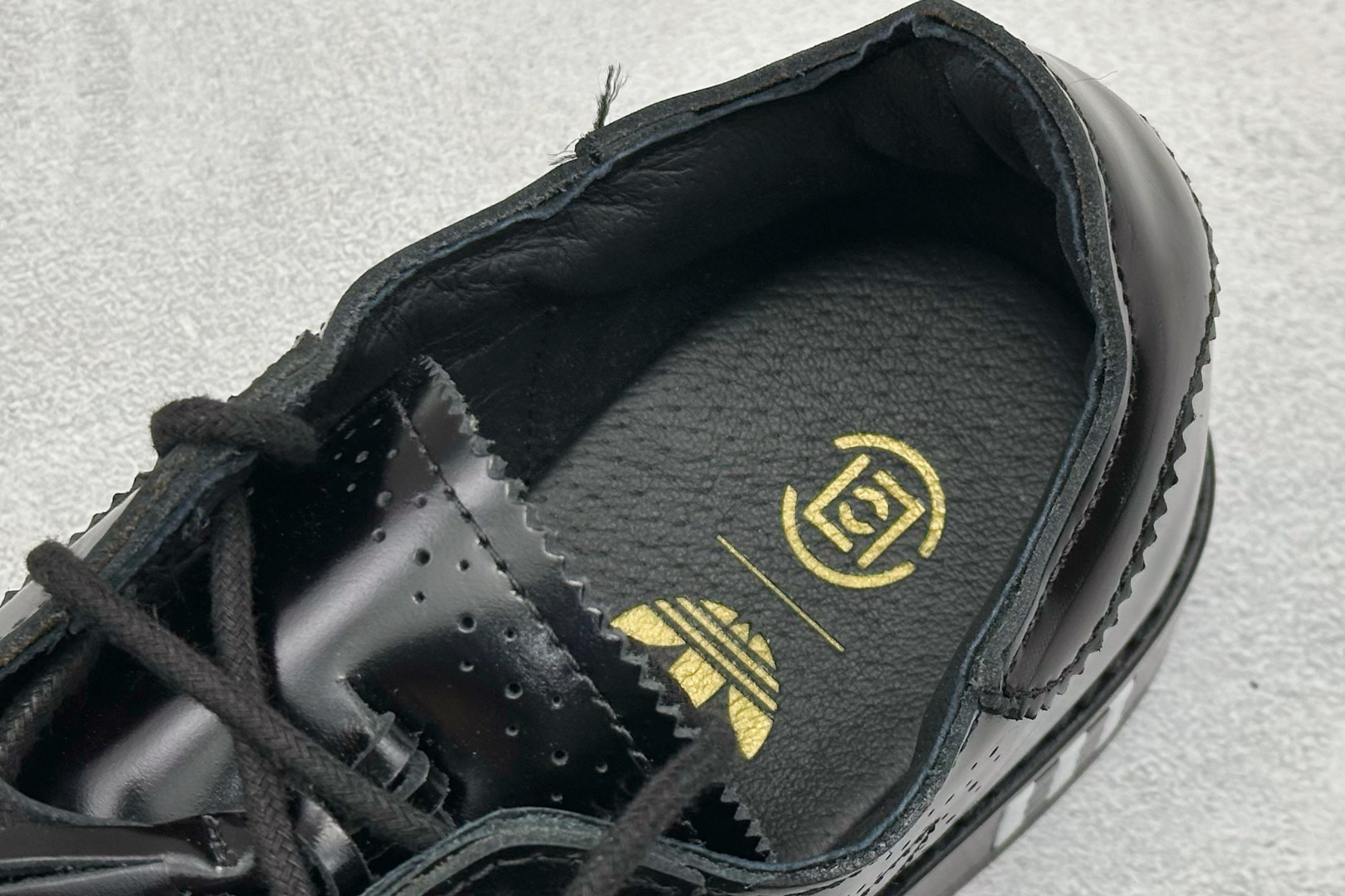 PK版Clot x Adidas Dress Super 联名款 贝壳头休闲生活鞋 JR2814