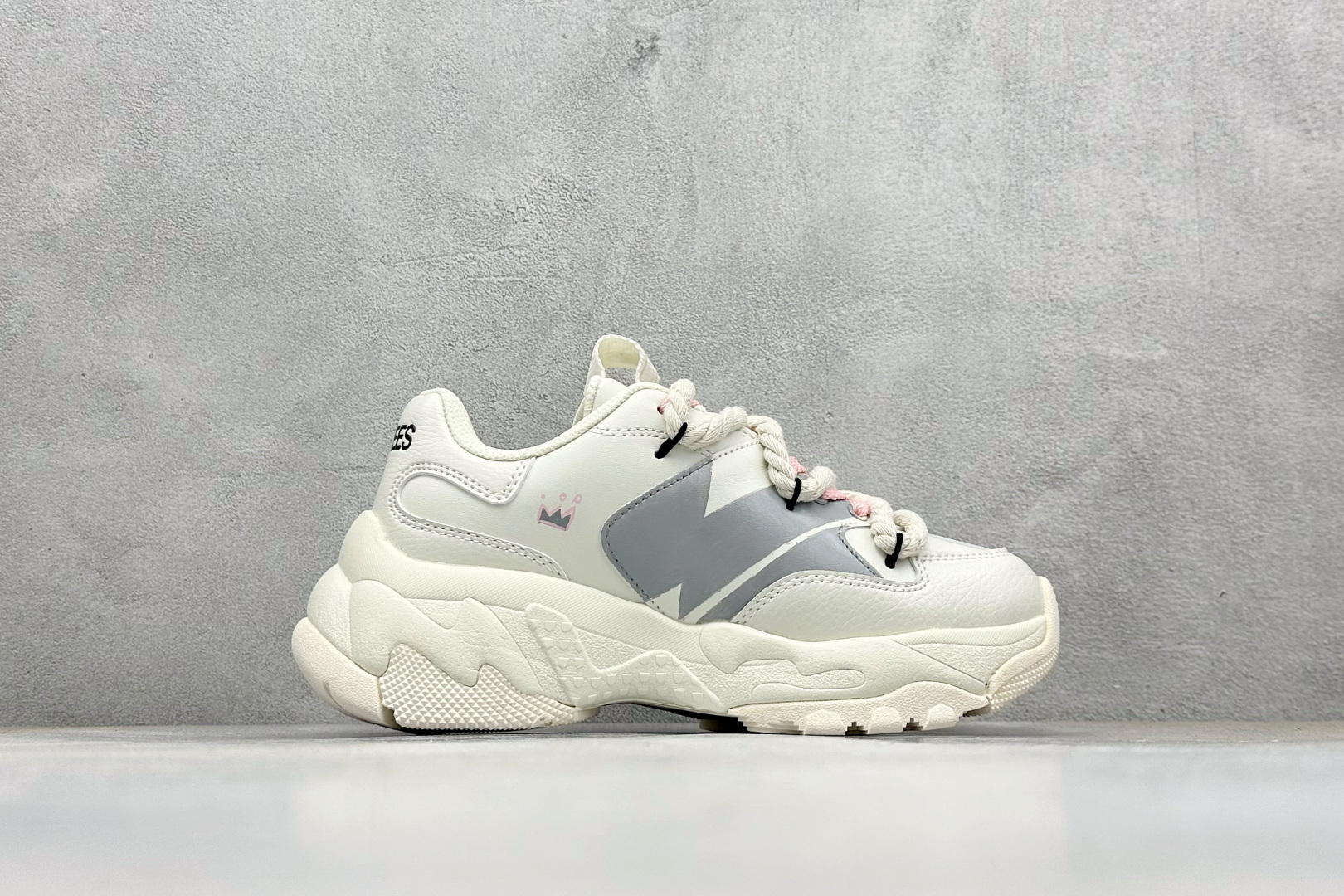 MLB NY 印花网红老爹鞋 定制涂鸦恶作剧 内增高6cm 3ASHC101N