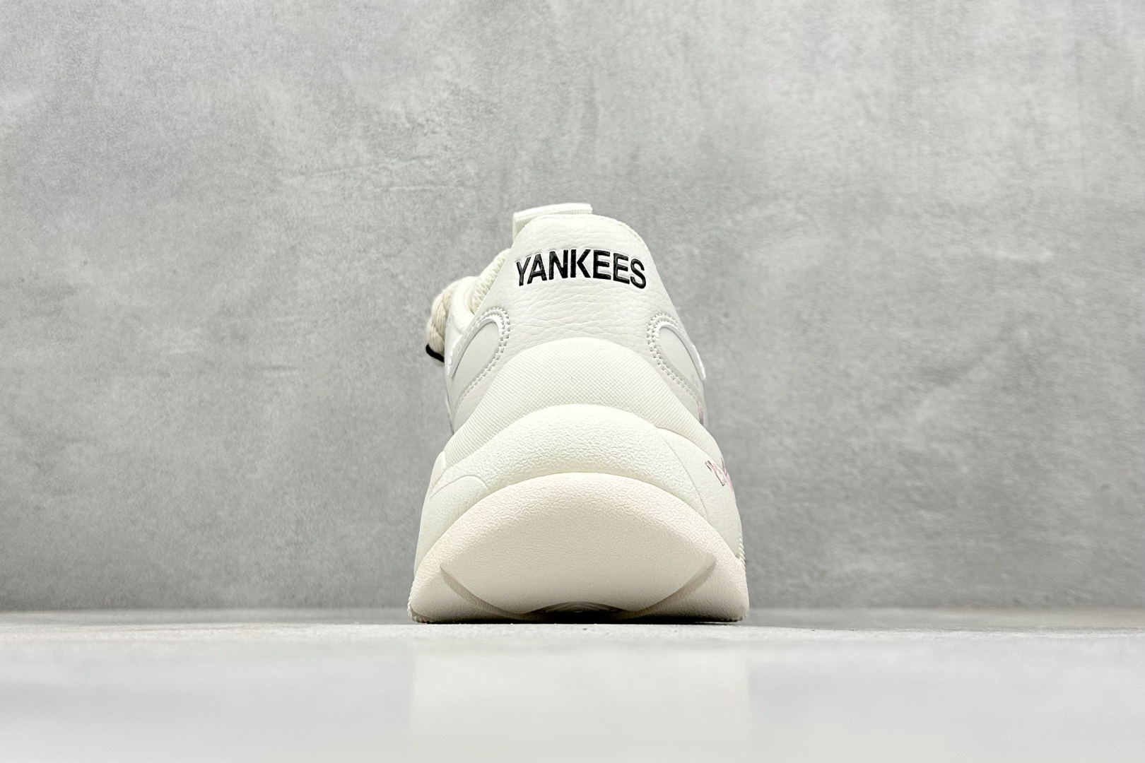 MLB NY 印花网红老爹鞋 定制涂鸦恶作剧 内增高6cm 3ASHC101N