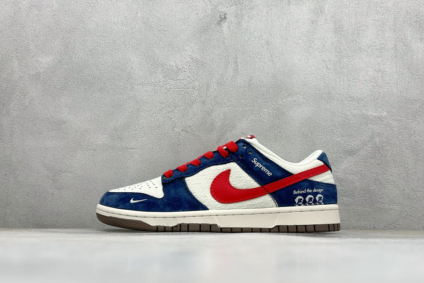 540💰 Nike SB Dunk Low “sup聯名—白藍紅”高階定製 低幫休閒板鞋