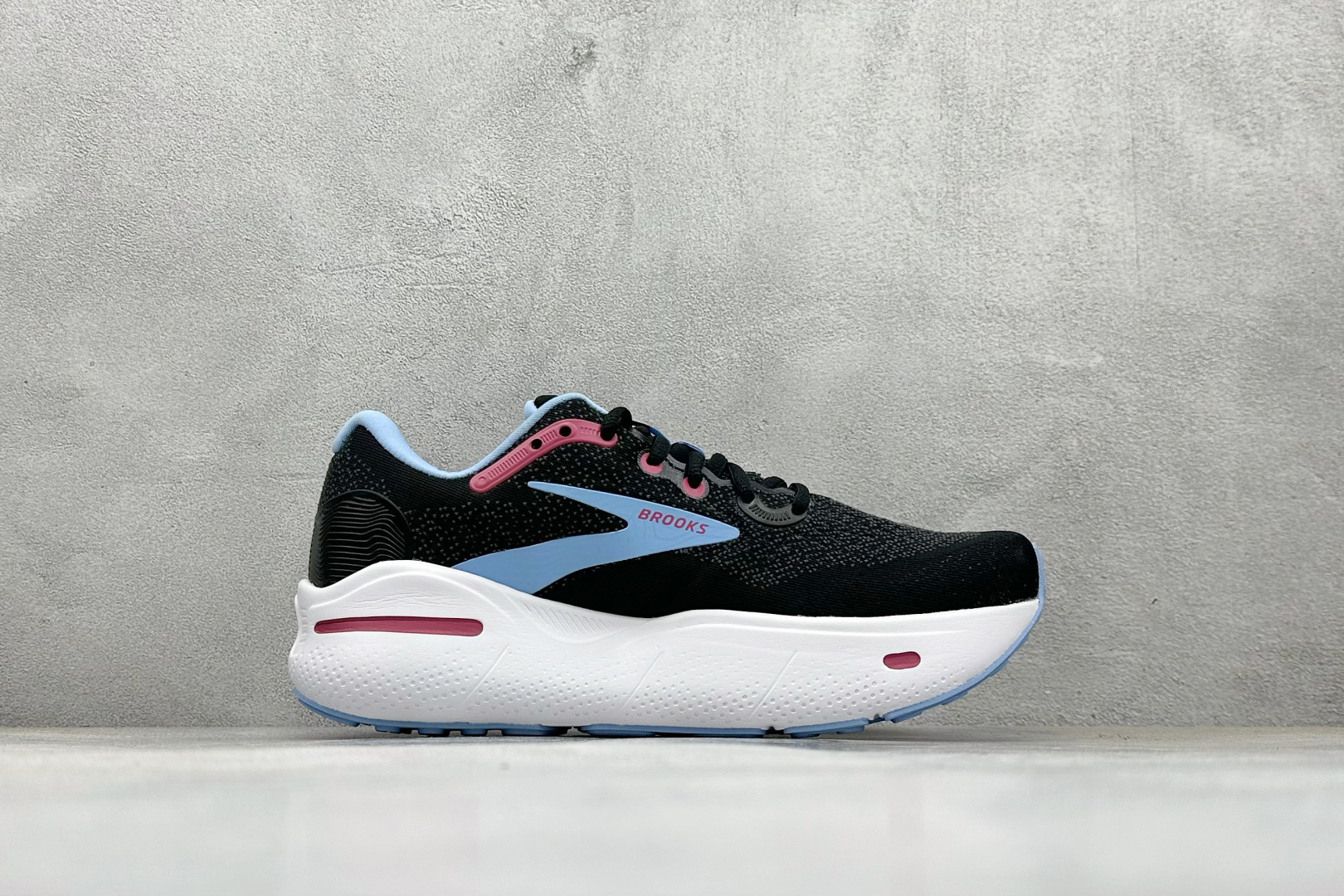 190 Brooks布鲁克斯 Ghost 网面时尚 网布耐磨透气 低帮 休闲跑步鞋 120395082