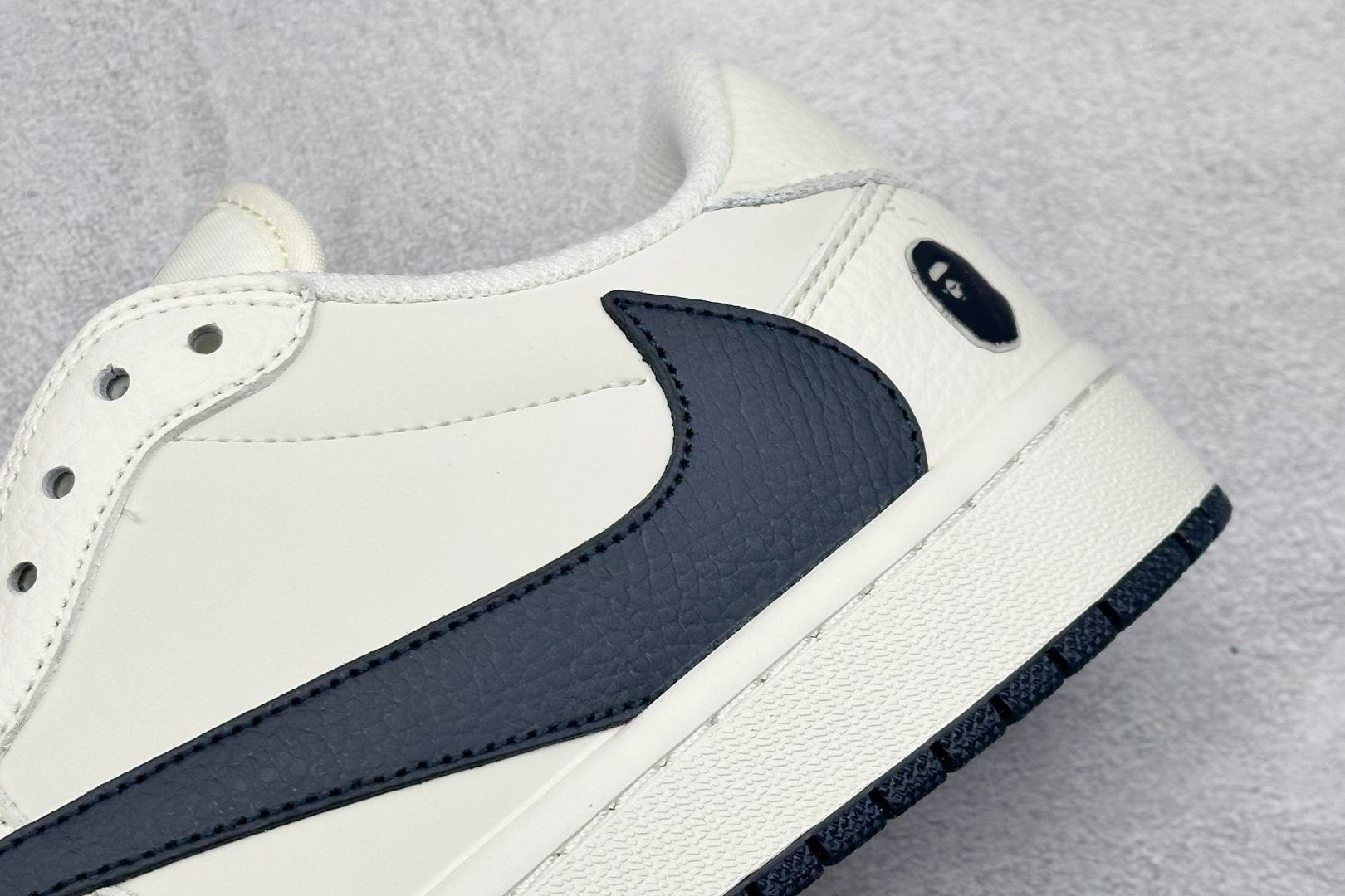 Travis Scott x Fragment Design x Jordan Air Jordan 1 Low SP Bape联名——“白深蓝” DM7866-102