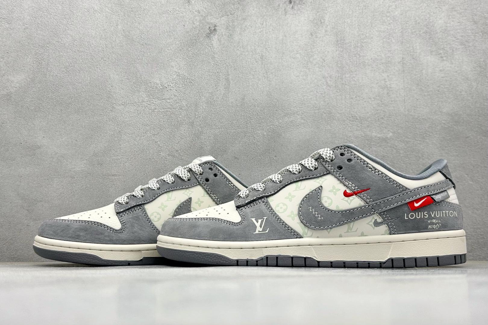 XC版Nike SB Dunk Low 联名 灰猪八红标 周年高端定制 低帮休闲板鞋 CX5050-Y13
