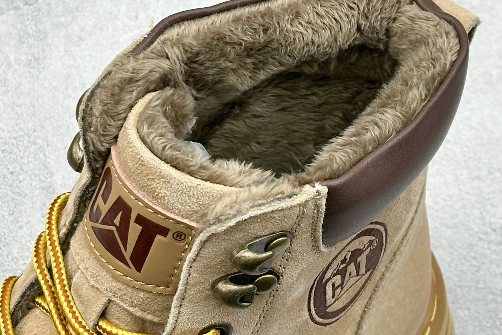 280 CAT卡特 硬汉推土机品牌（内里加绒保暖锁热）防寒必备 经典百搭户外休闲大黄靴系列 P726539