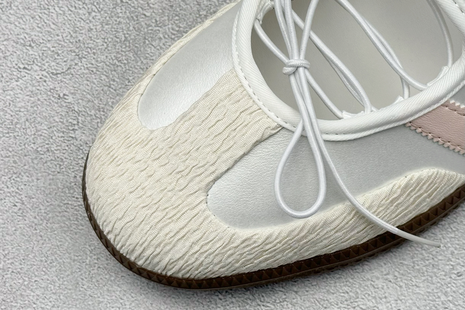 RS版Adidas Samba Jane 头层 阿迪达斯 玛丽珍懒人生活鞋#原档案开发出品 头层皮料切割