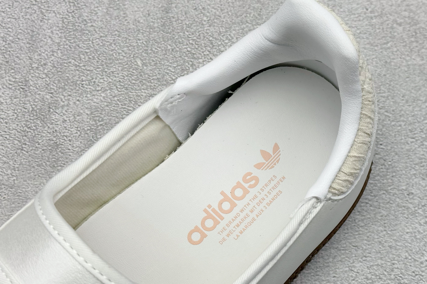 RS版Adidas Samba Jane 头层 阿迪达斯 玛丽珍懒人生活鞋#原档案开发出品 头层皮料切割