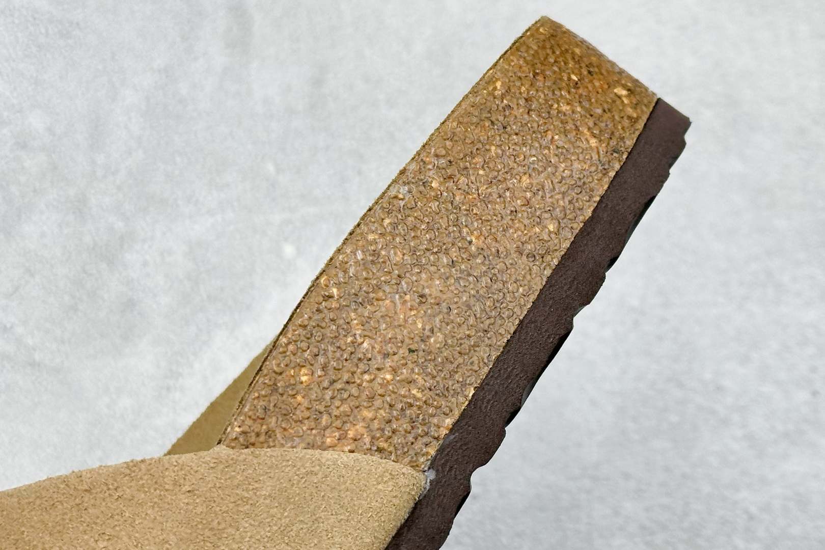 TG版博肯 Birkenstock Boston Suede 系列平底复古软木底休闲拖鞋 1029304