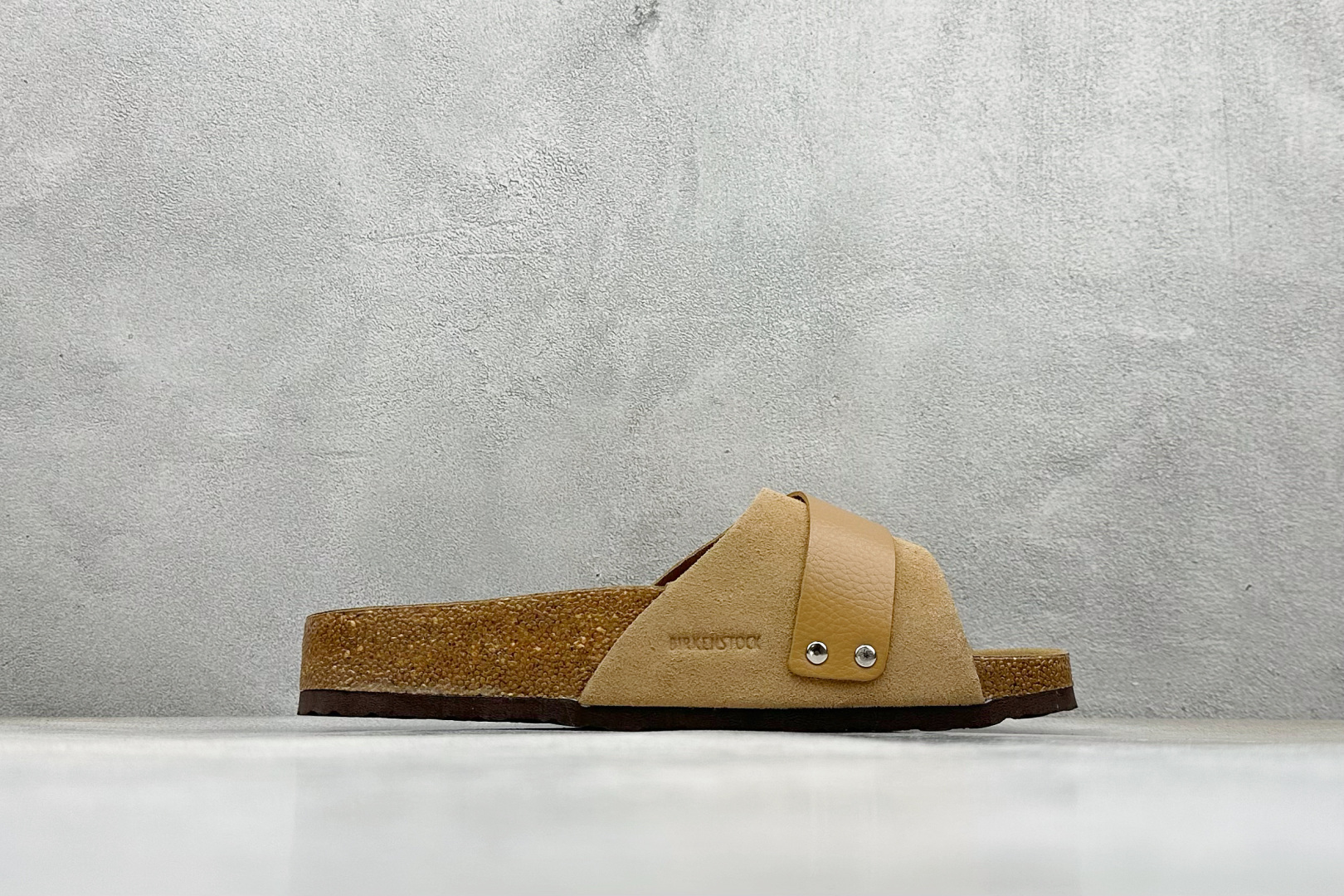 TG版博肯 Birkenstock Boston Suede 系列平底复古软木底休闲拖鞋 1029304
