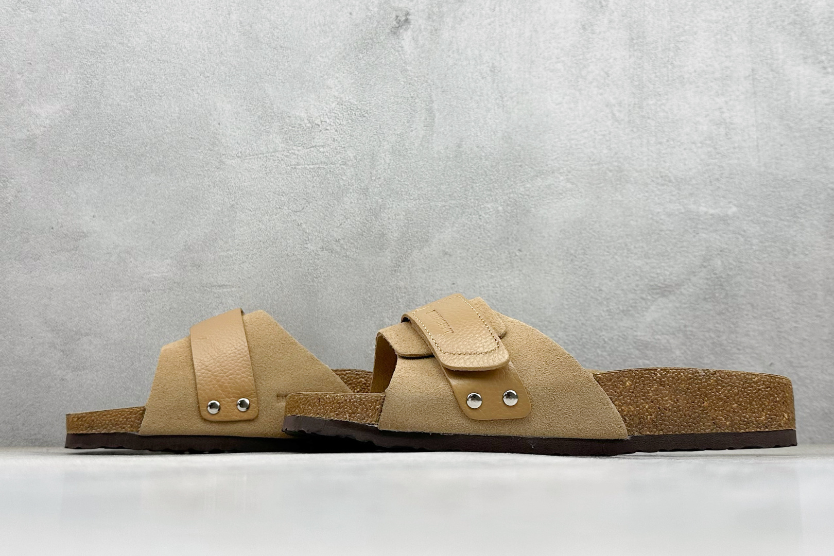 TG版博肯 Birkenstock Boston Suede 系列平底复古软木底休闲拖鞋 1029304