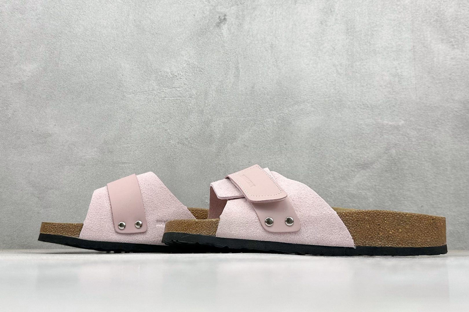 TG版博肯 Birkenstock Boston Suede 系列平底复古软木底休闲拖鞋 1029281