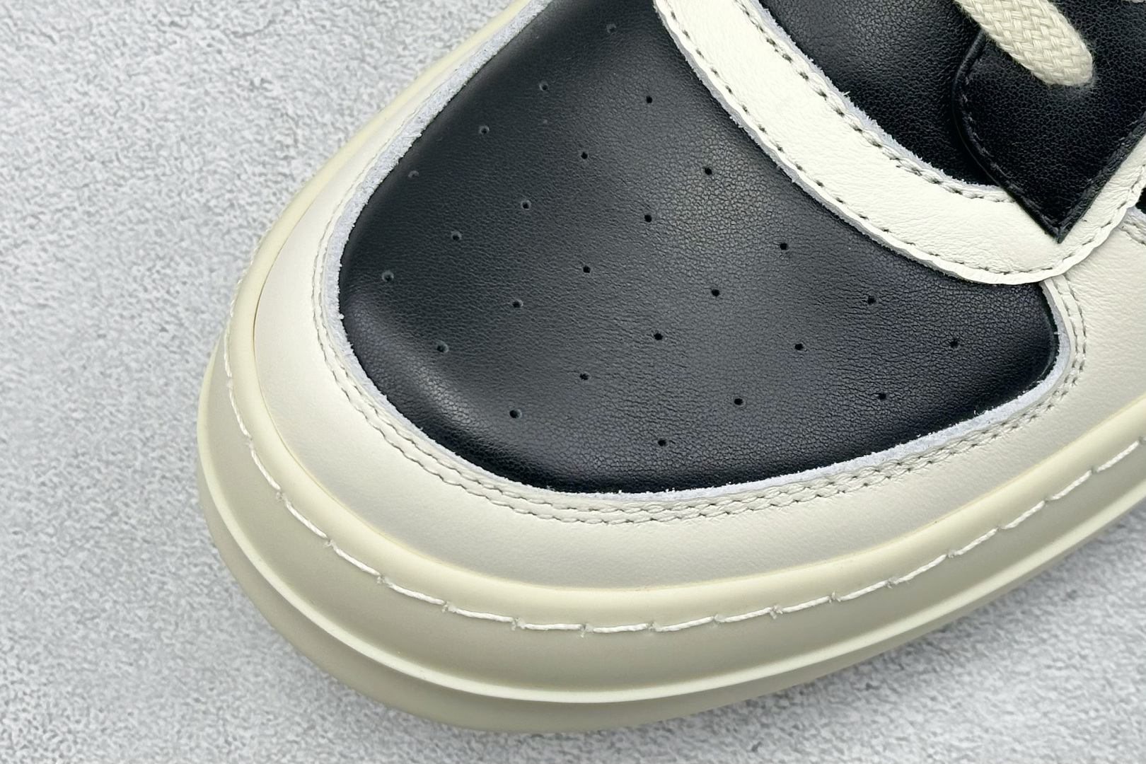 420 瑞克欧文斯Rick owens 主线 经典西瓜头 RO低帮皮面款 RUO2B897LPOLVS