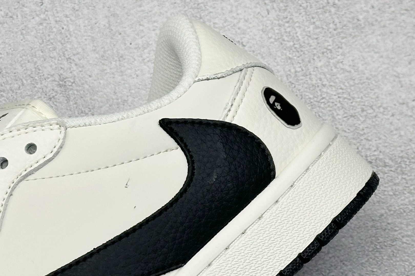 Travis Scott x Fragment Design x Jordan Air Jordan 1 Low SP Bape联名——“白灰” DM7866-105
