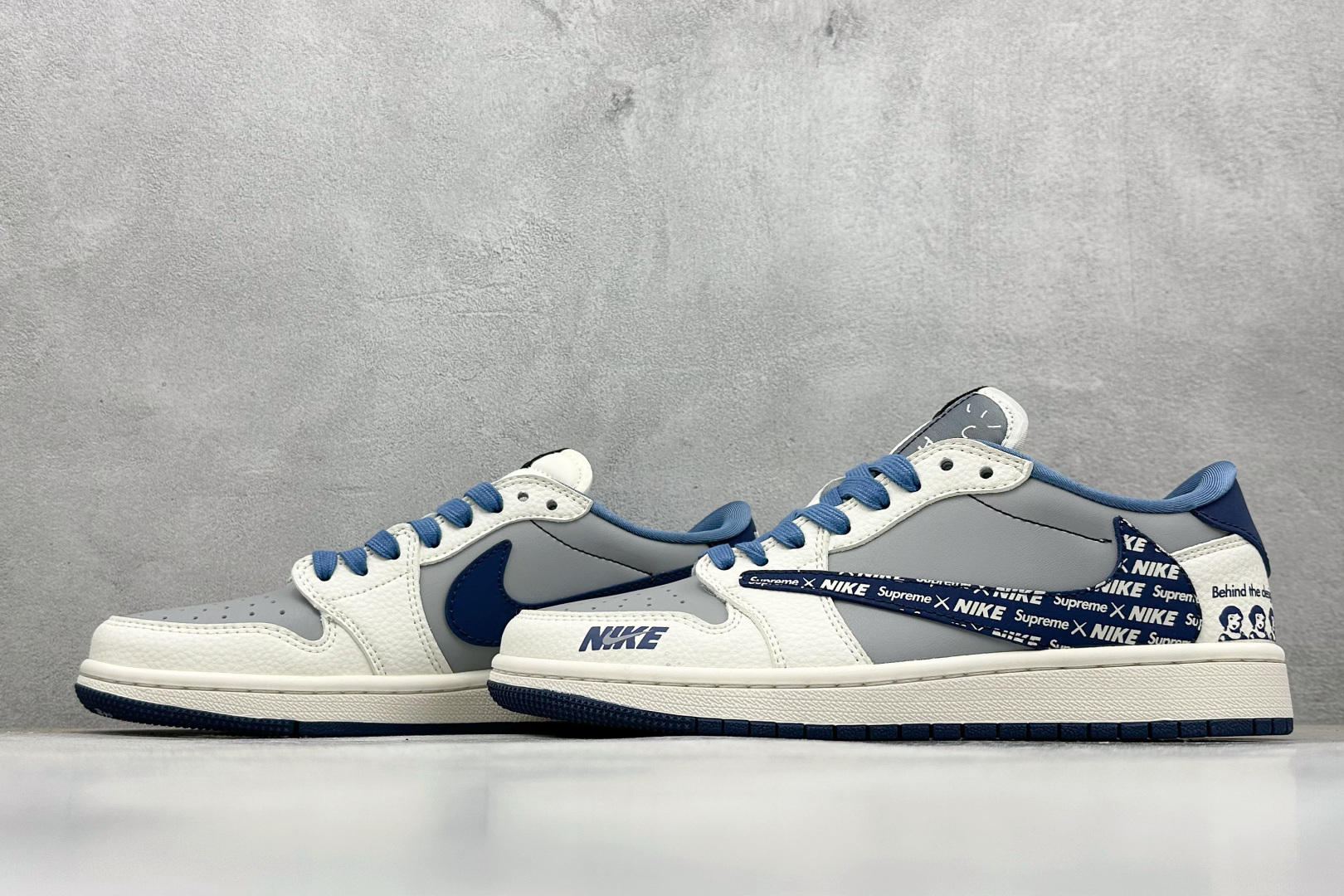 Travis Scott x Fragment Design x Air Jordan 1 Low SP AJ1 乔1联名 奶白灰蓝 低帮文化休闲板鞋 XD0798-309-莆田鞋,莆田鞋货源,高仿鞋,高仿鞋货源,安福档口,莆田高仿鞋,莆田鞋批发,高仿鞋批发,莆田高仿运动鞋,高仿运动鞋,莆田运动鞋 Travis Scott x Fragment Design x Air Jordan 1 Low SP AJ1 乔1联名 奶白灰蓝 低帮文化休闲板鞋 XD0798-309