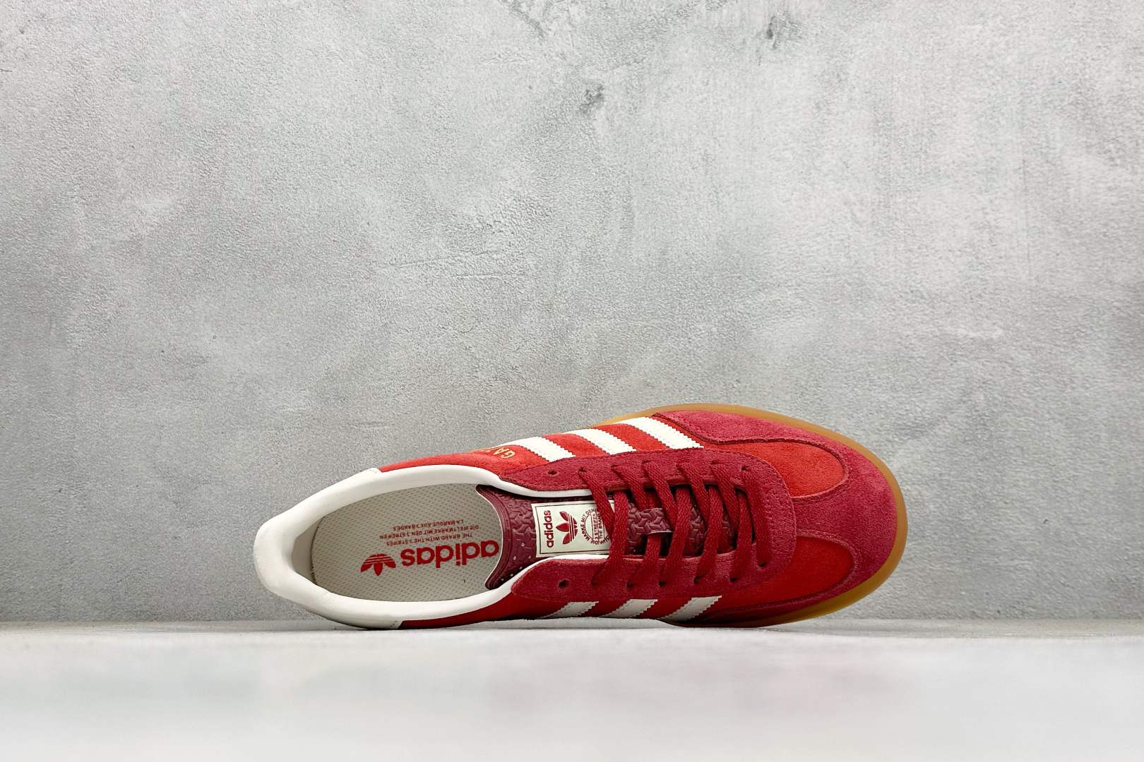 150 AD Originals Gazelle INdoor 三叶草休闲防滑耐磨低帮板鞋 IE1051