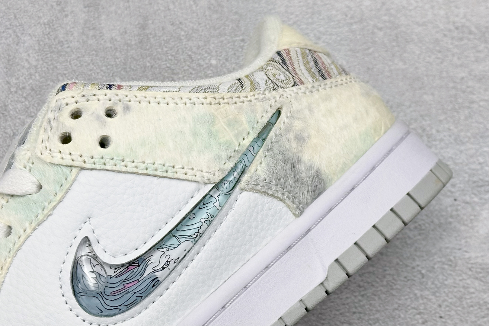 NK Dunk Low 蒸汽木偶 CNY龙年限定 北海龙王 工艺手法钢印水钩刺绣缝纫 DV0831-101