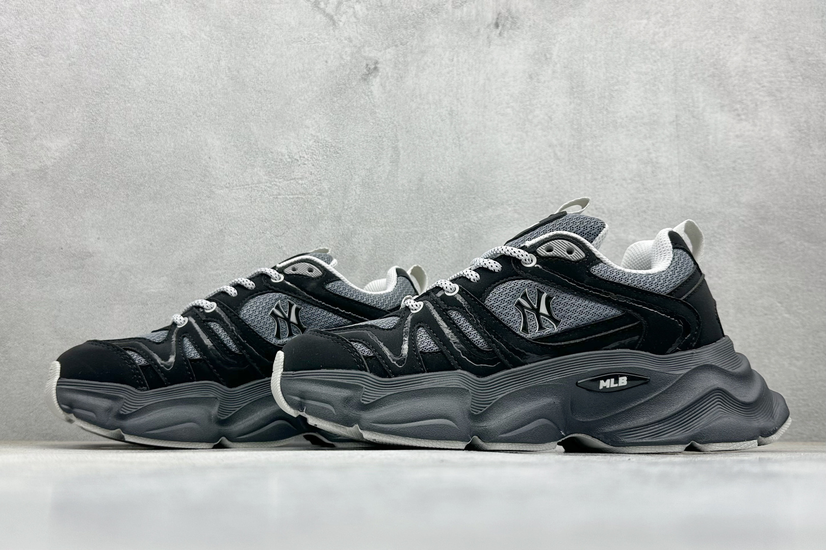 200 NY版MLB Champ Chunky Vintage NB 纽约洋基队 增高厚底休闲板鞋 3ASHCC35N