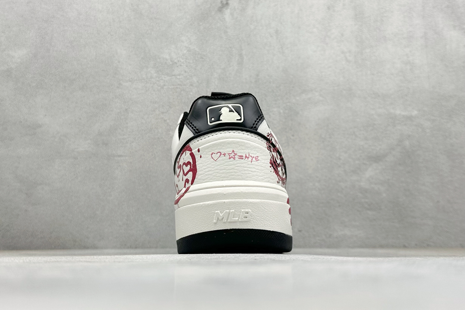 260 MLB NY 印花网红老爹鞋 定制涂鸦恶作剧 内增高6cm 3ASXCA12N