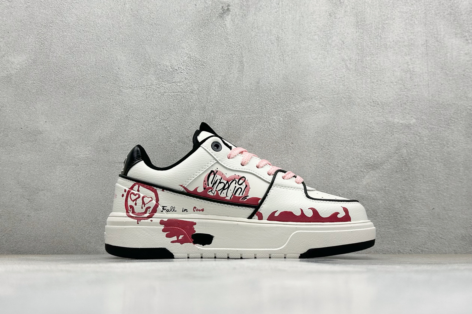 260 MLB NY 印花网红老爹鞋 定制涂鸦恶作剧 内增高6cm 3ASXCA12N