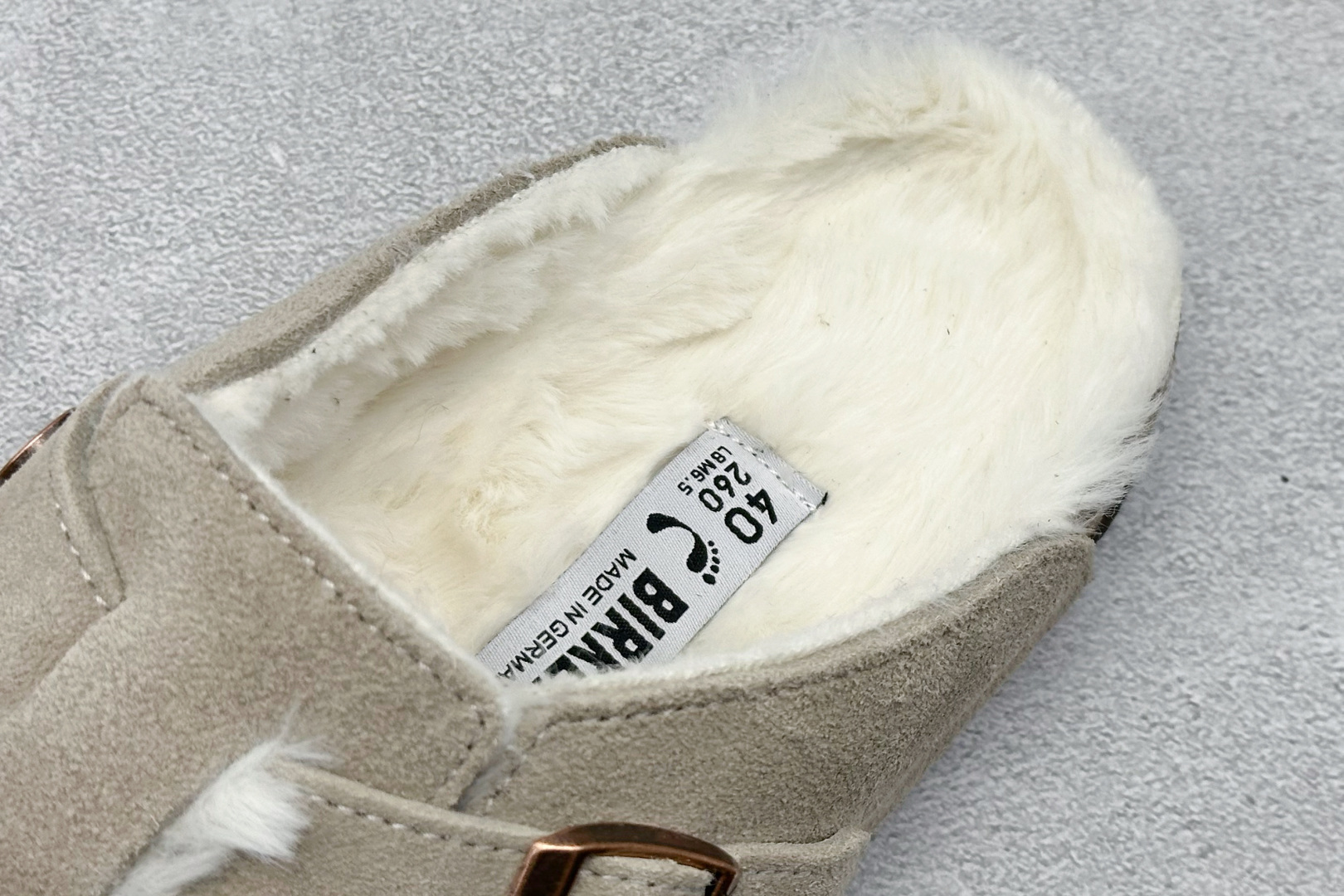 200 Birkenstock 博肯半拖加绒系列 0560773