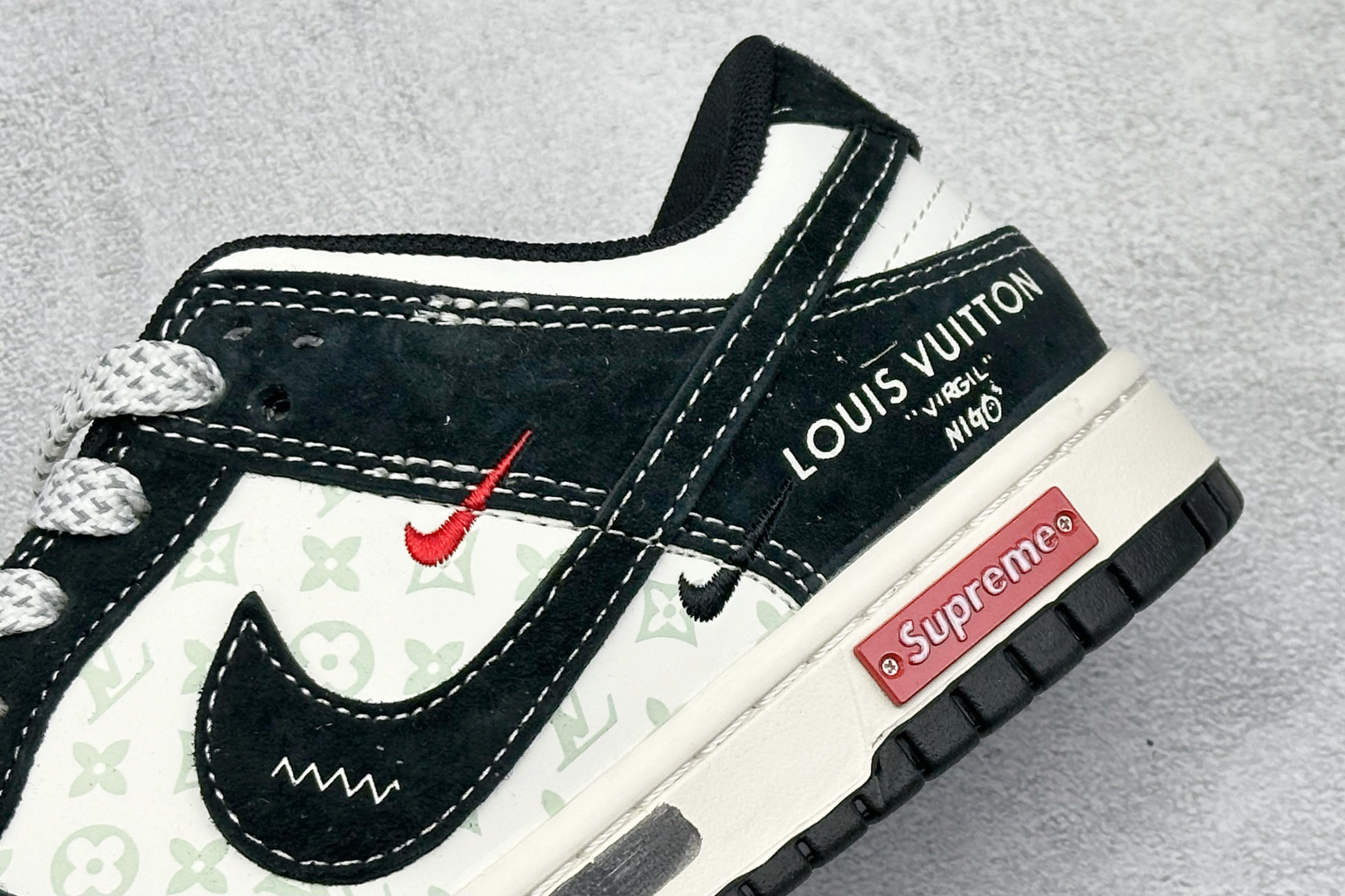 280 XC版Nike SB Dunk Low LV联名 涂鸦印花 周年高端定制 低帮休闲板鞋 CX5050-Y19