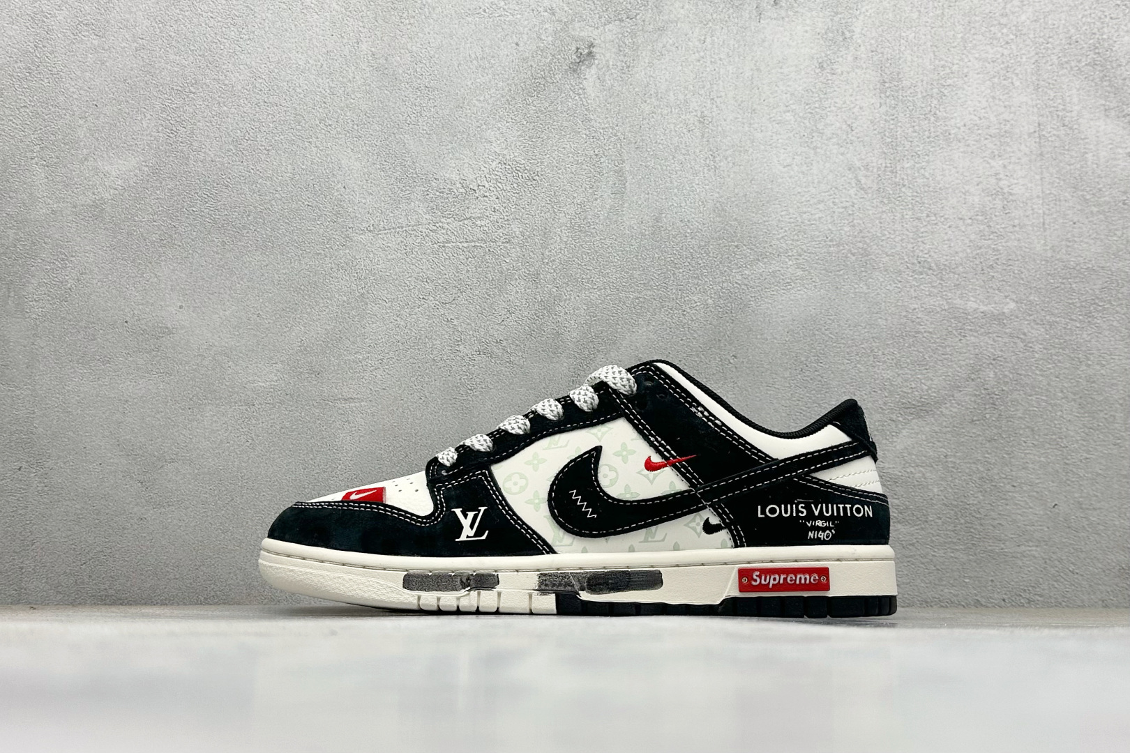 280 XC版Nike SB Dunk Low LV联名 涂鸦印花 周年高端定制 低帮休闲板鞋 CX5050-Y19