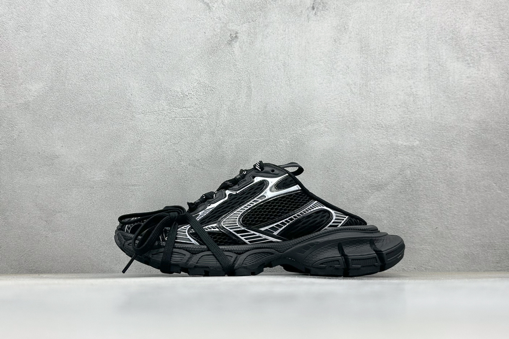 福利特价巴黎世家 3XL 十代半拖 Balenciaga 巴黎世家 系带 Balenciaga Snea