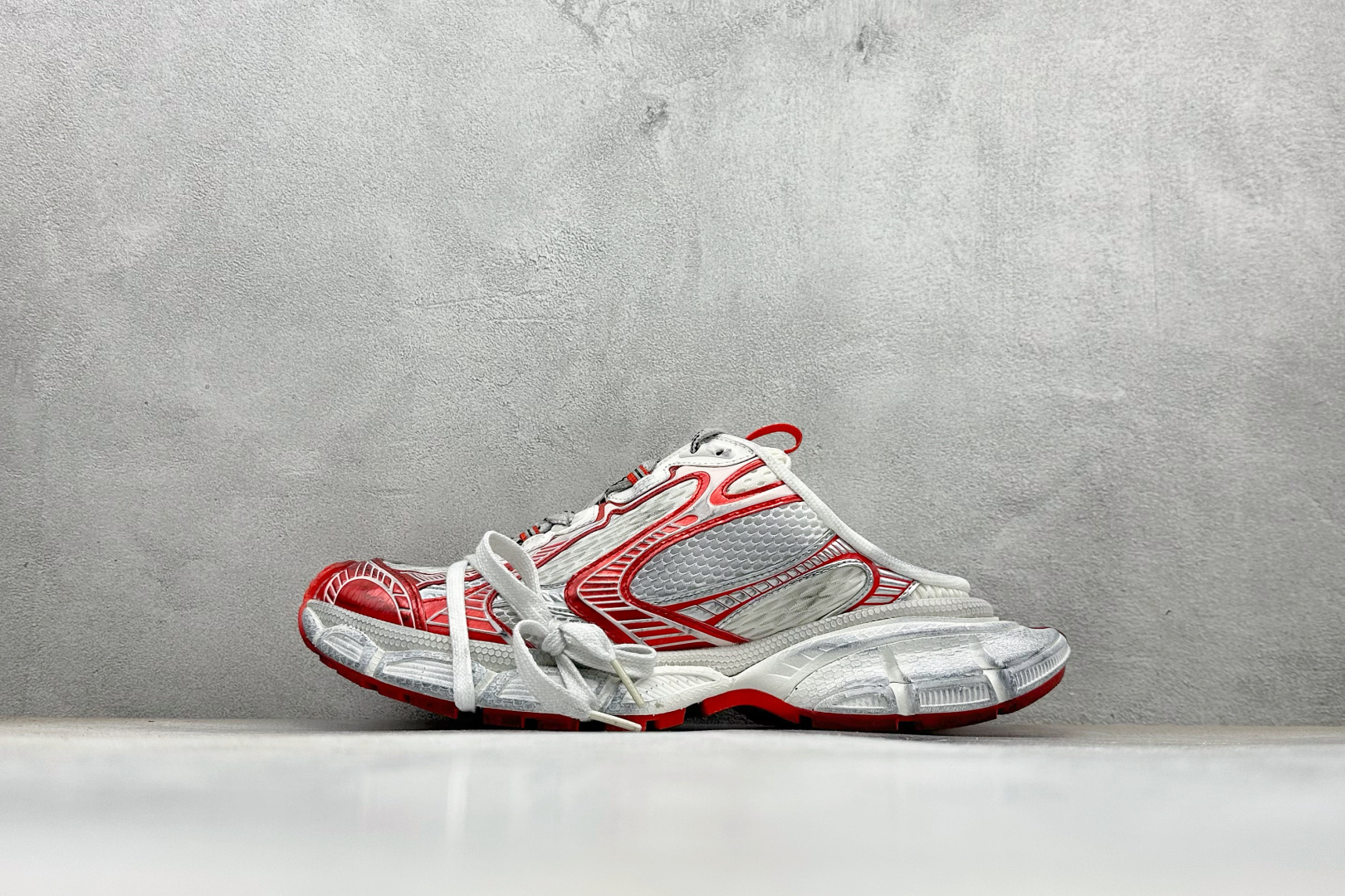 福利特价巴黎世家 3XL 十代半拖 Balenciaga 巴黎世家 系带 Balenciaga Snea