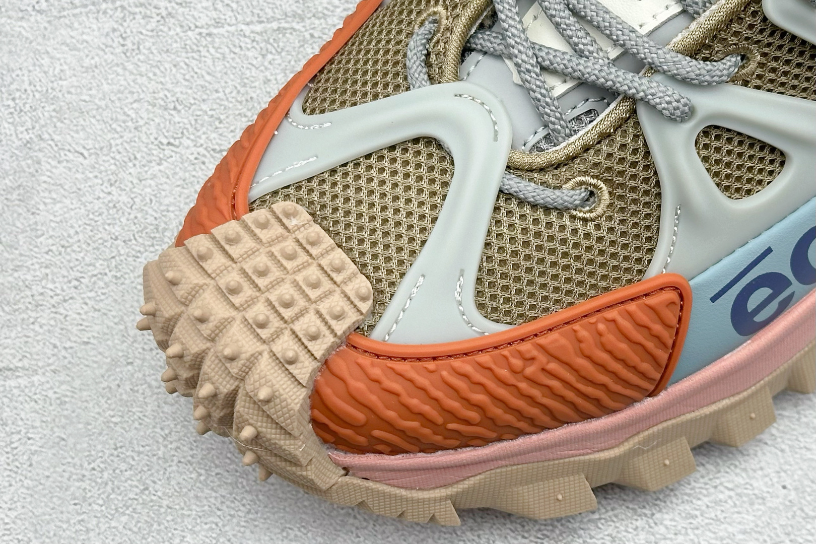 350 Moncler 蒙口 Trailgrip AMOEBA厚底系带耐磨低帮运动休闲鞋