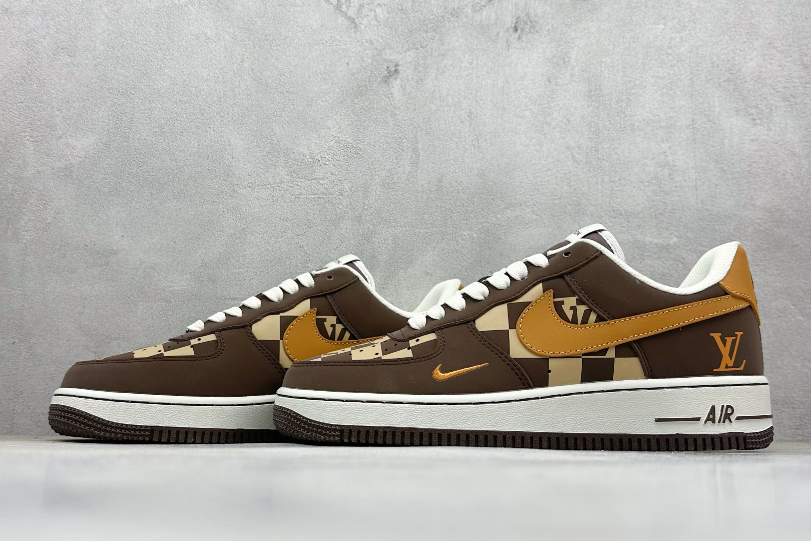 260 SC版NIke Air Force 1 '07 Low LV联名--咖棕焦糖 空军一号低帮 运动鞋 休闲鞋 NH0601-576