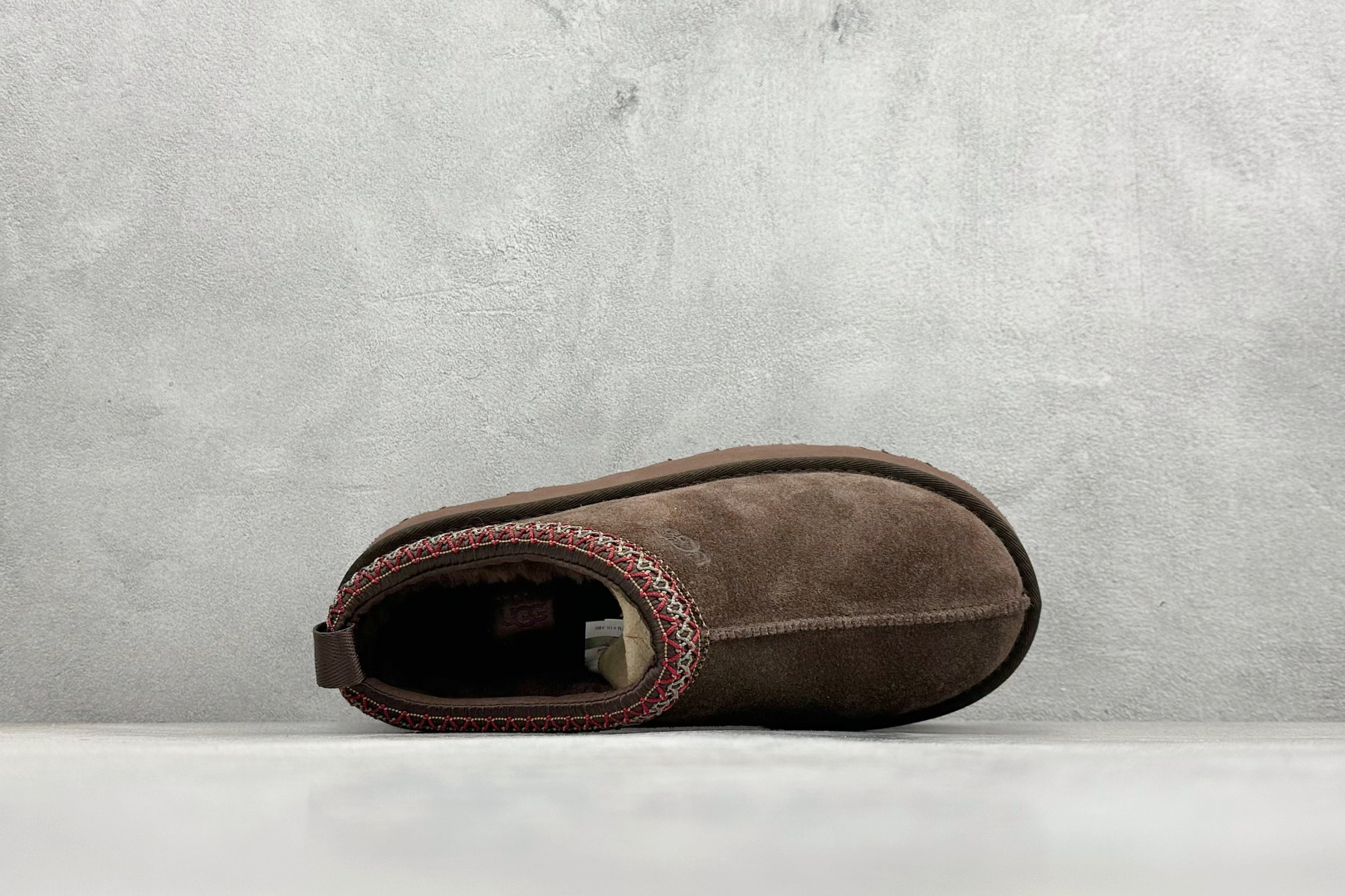 240 UGGTazz民族风厚底女款 小红书爆款 广州外贸大厂生产鞋头到鞋垫真羊皮毛 W1174471