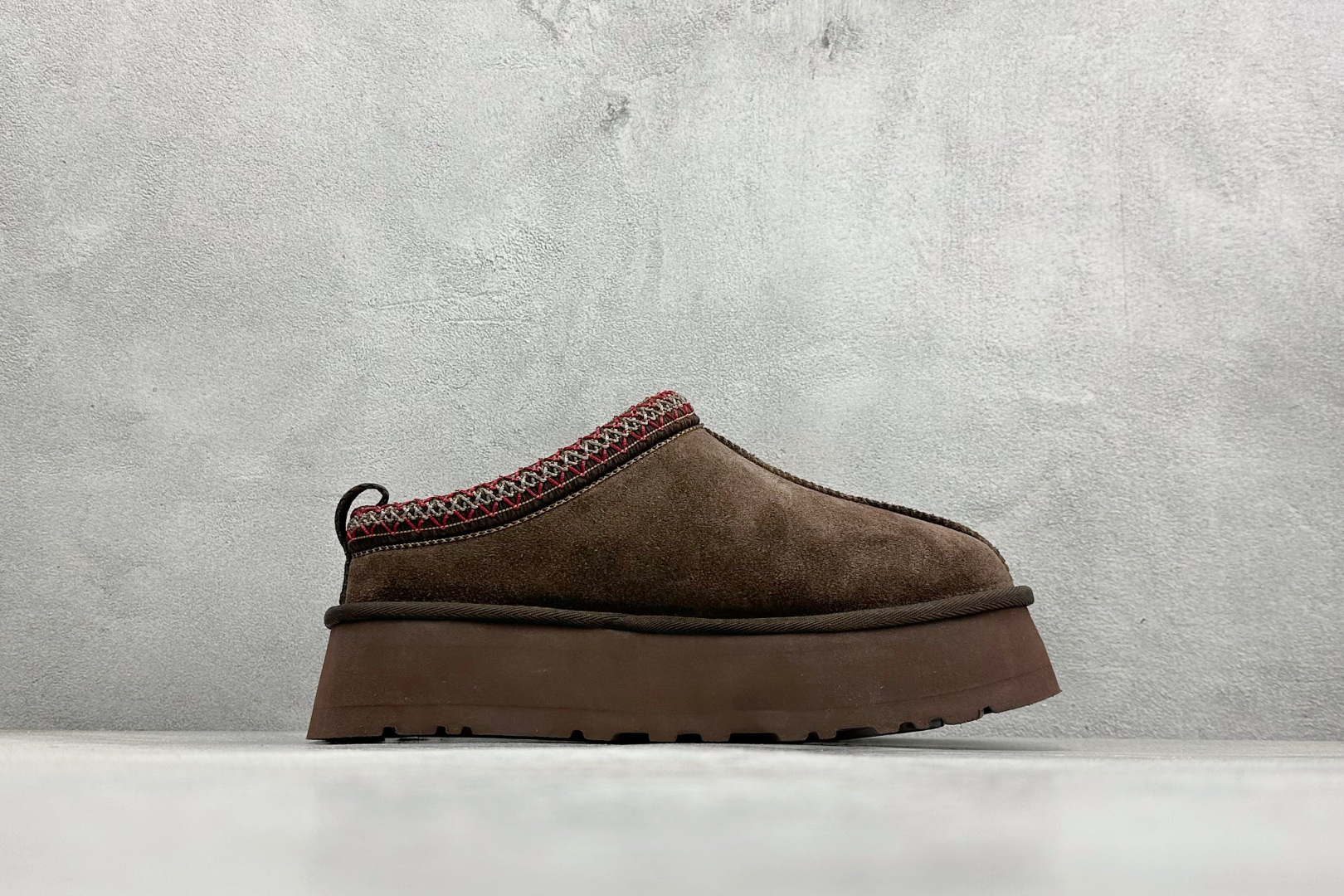 240 UGGTazz民族风厚底女款 小红书爆款 广州外贸大厂生产鞋头到鞋垫真羊皮毛 W1174471