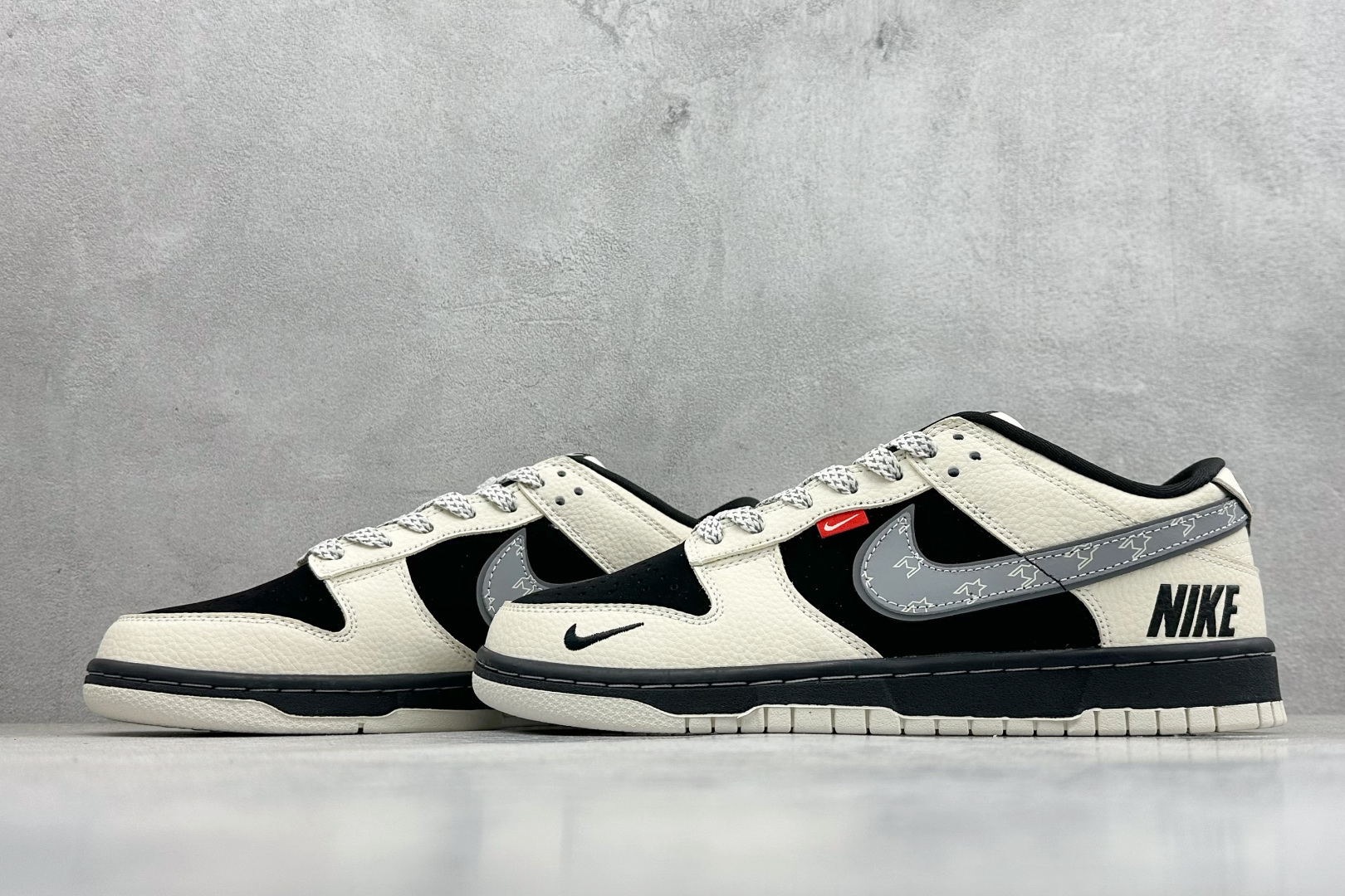 Nike SB Dunk Low“ NIKE高达—米黑灰” 周年高端定制 低帮休闲板鞋 DN3168-004
