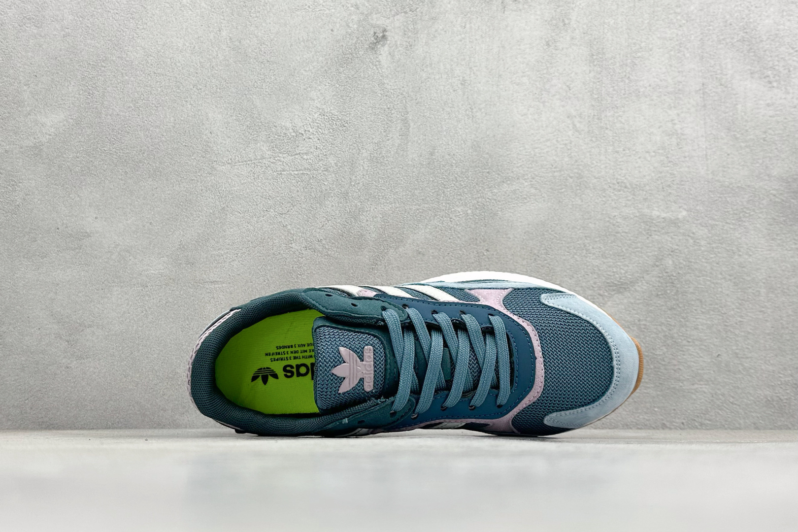 170 AdidTreRun Boo真爆米花复古休闲运动跑步鞋 EF0518