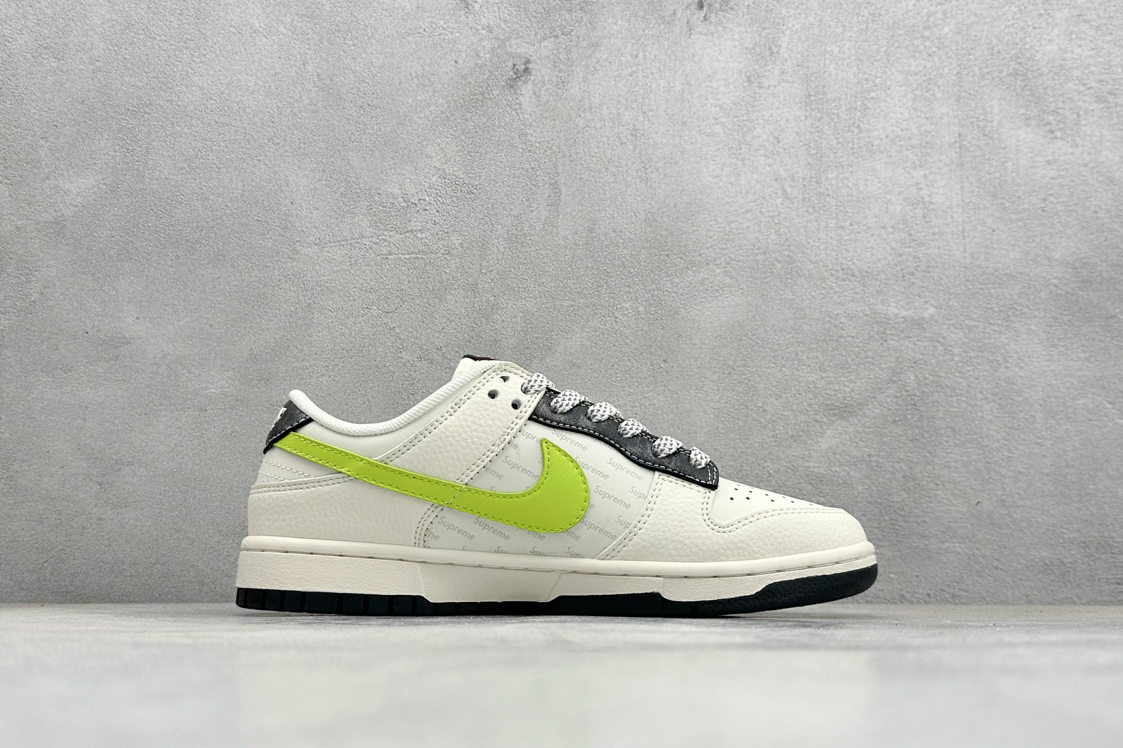 280 XC版Nike SB Dunk Low Supreme联名 荧光绿勾 周年高端定制 低帮休闲板鞋 XS6089-625