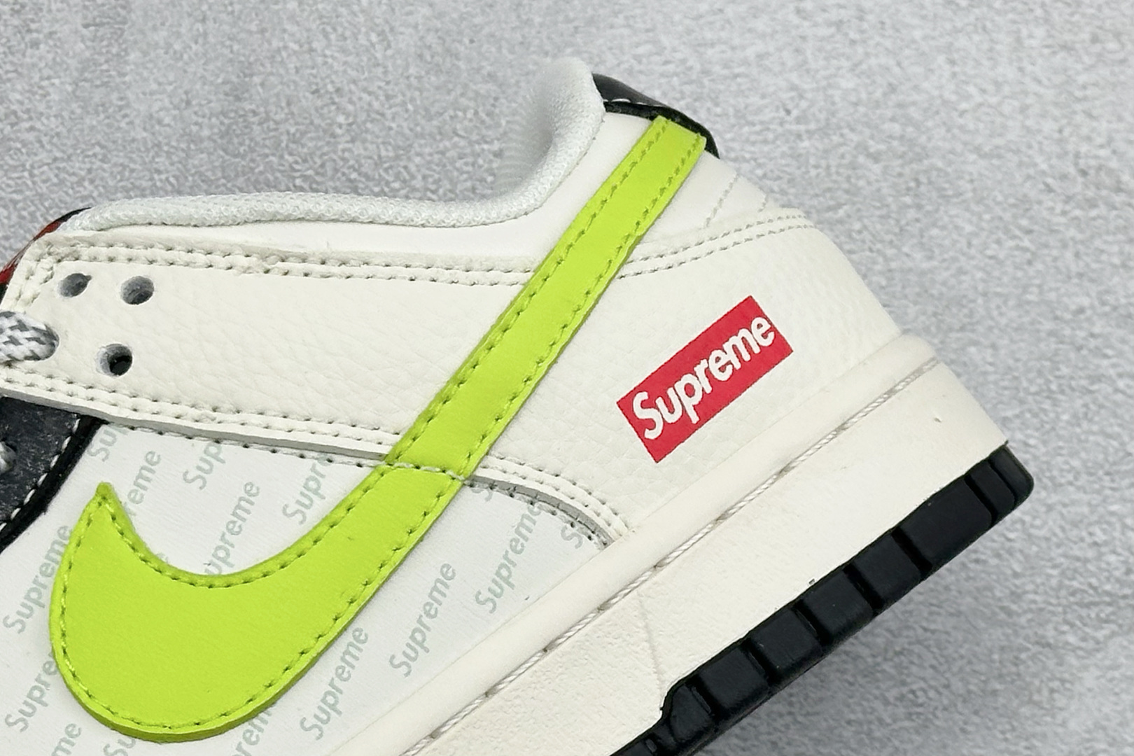 280 XC版Nike SB Dunk Low Supreme联名 荧光绿勾 周年高端定制 低帮休闲板鞋 XS6089-625